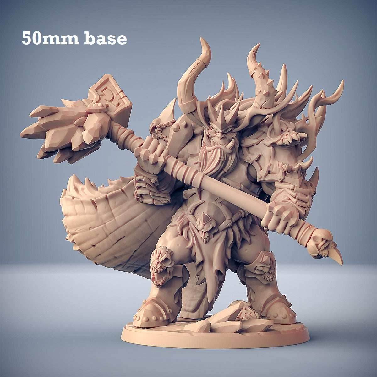 Grothak Doomfist (Male Ogre Barbarian Hero) -