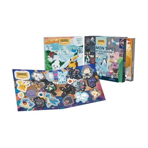 Pokémon Primers Type Box Set Collection, Volume 4: Dark, Ice, Normal Types - Paperback -
