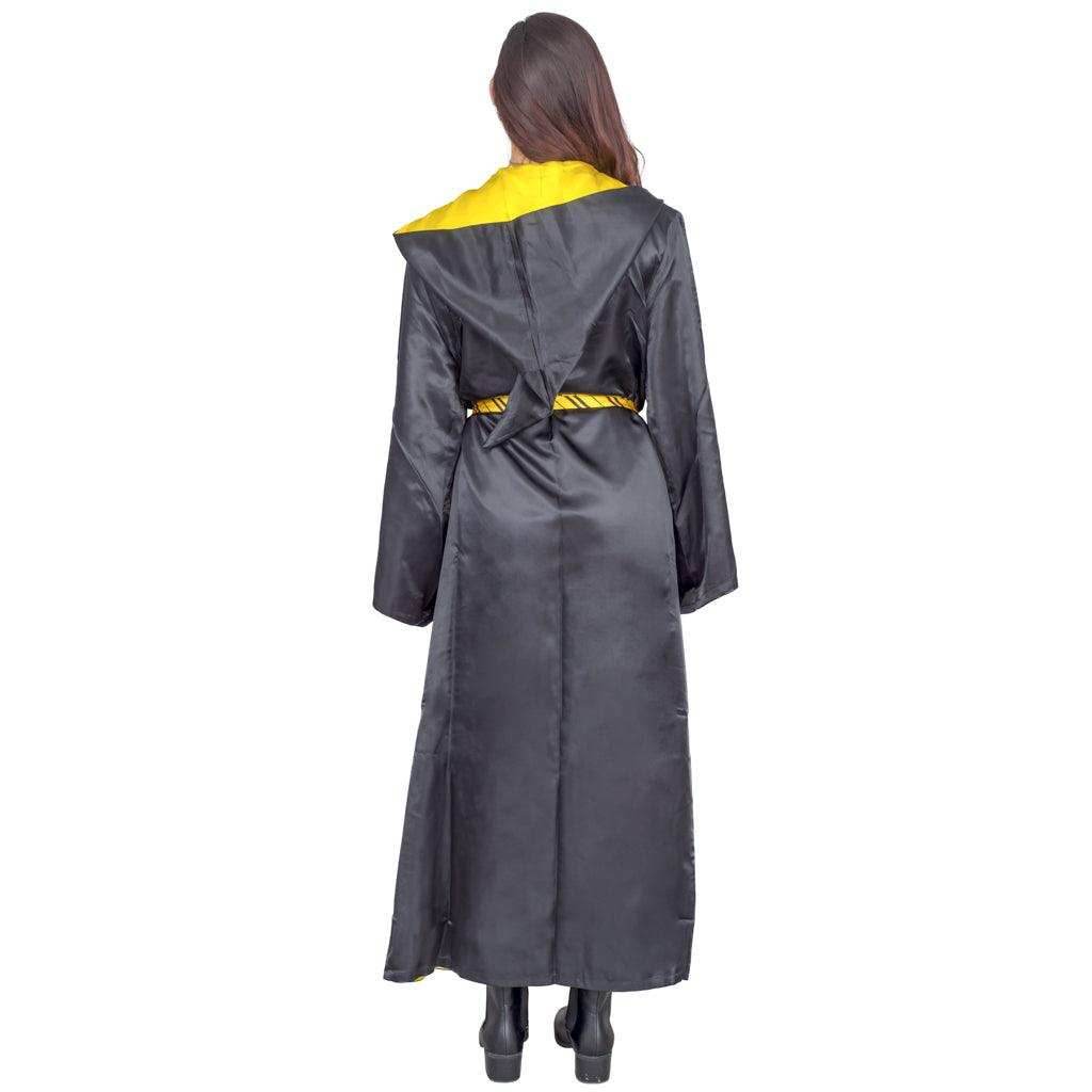 Harry Potter Halloween Costume Robe with Belt and Hood - Red / S/M