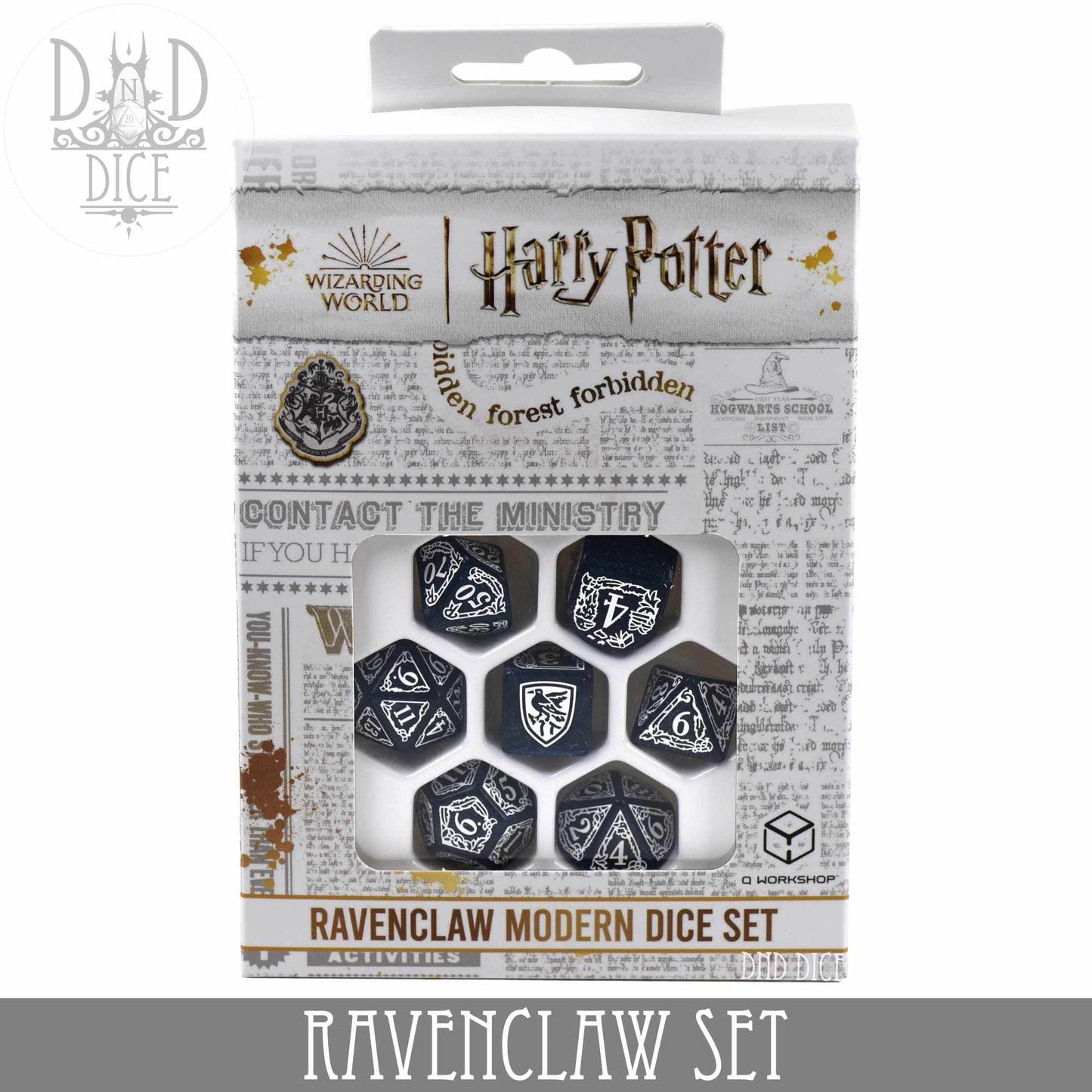 Harry Potter - Ravenclaw Dice Set -
