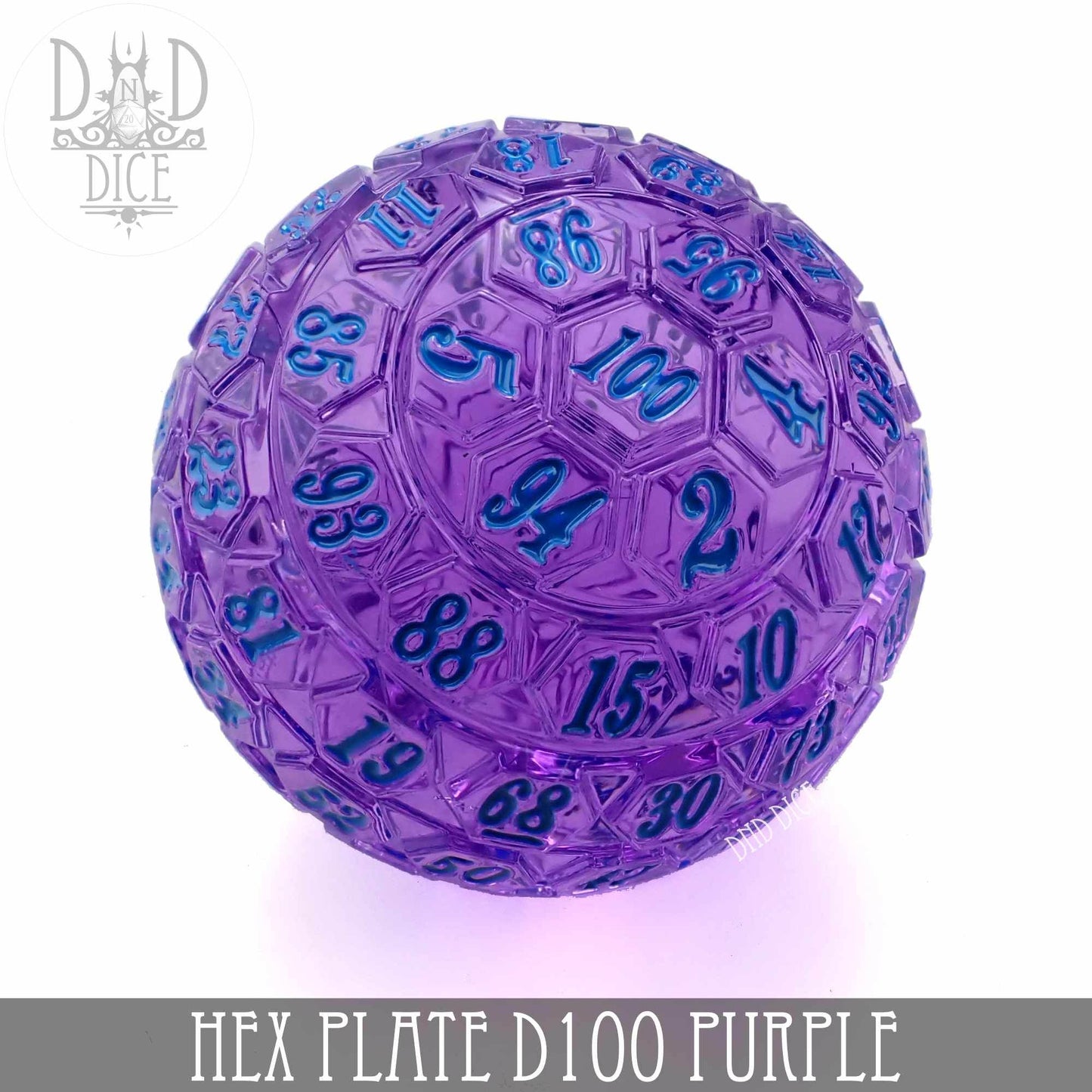 Hex Plate D100 Purple With Blue(45mm) -