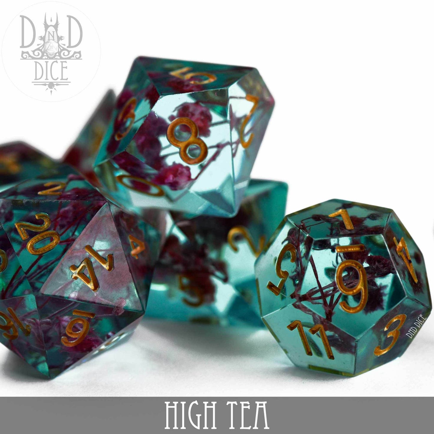 High Tea Handmade Dice Set -