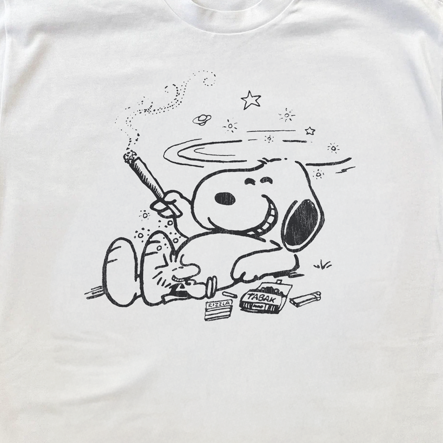 Rare 90S Snoopy Parody Smoking