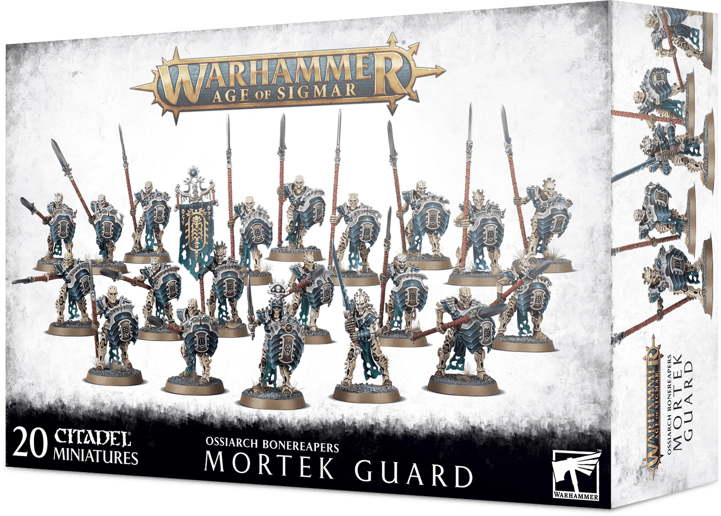 Age of Sigmar: Mortek Guard - Ossiarch Bonereapers Unit -