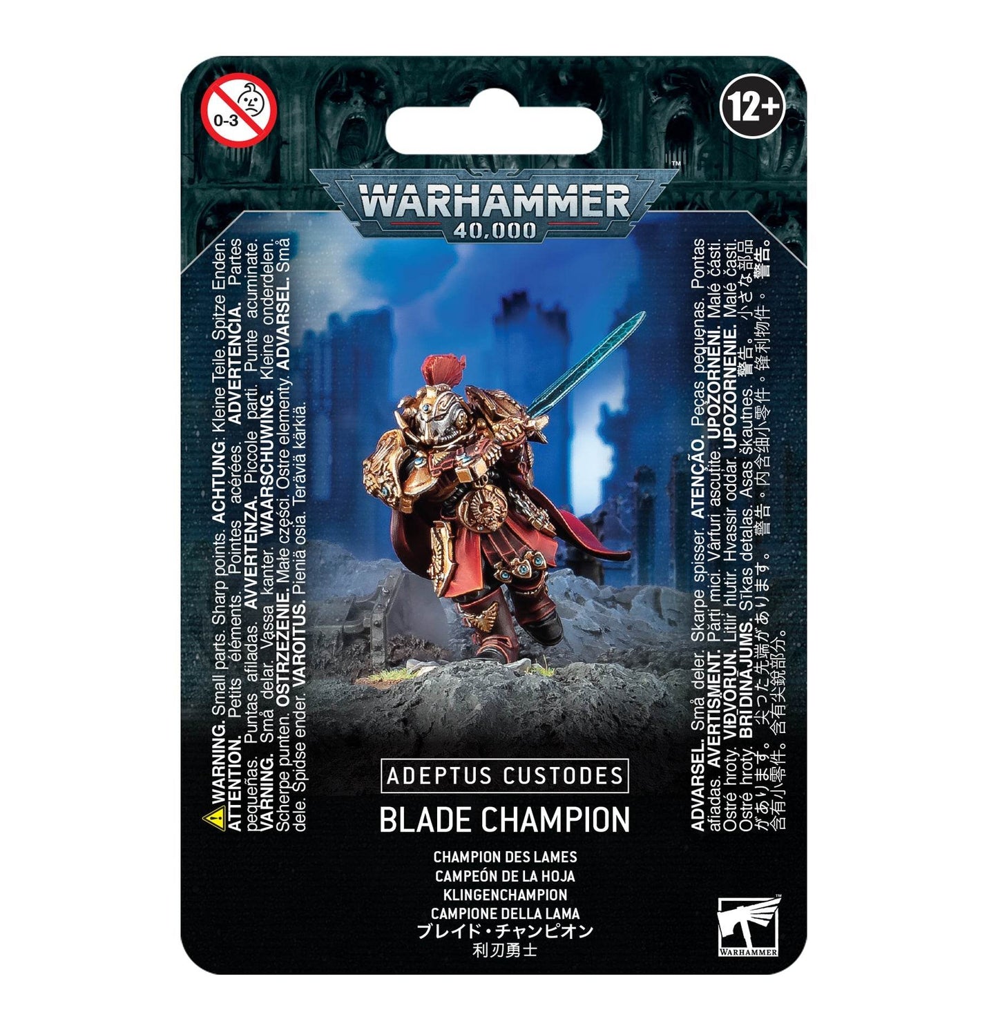 Warhammer 40k - Adeptus Custodes: Blade Champion -
