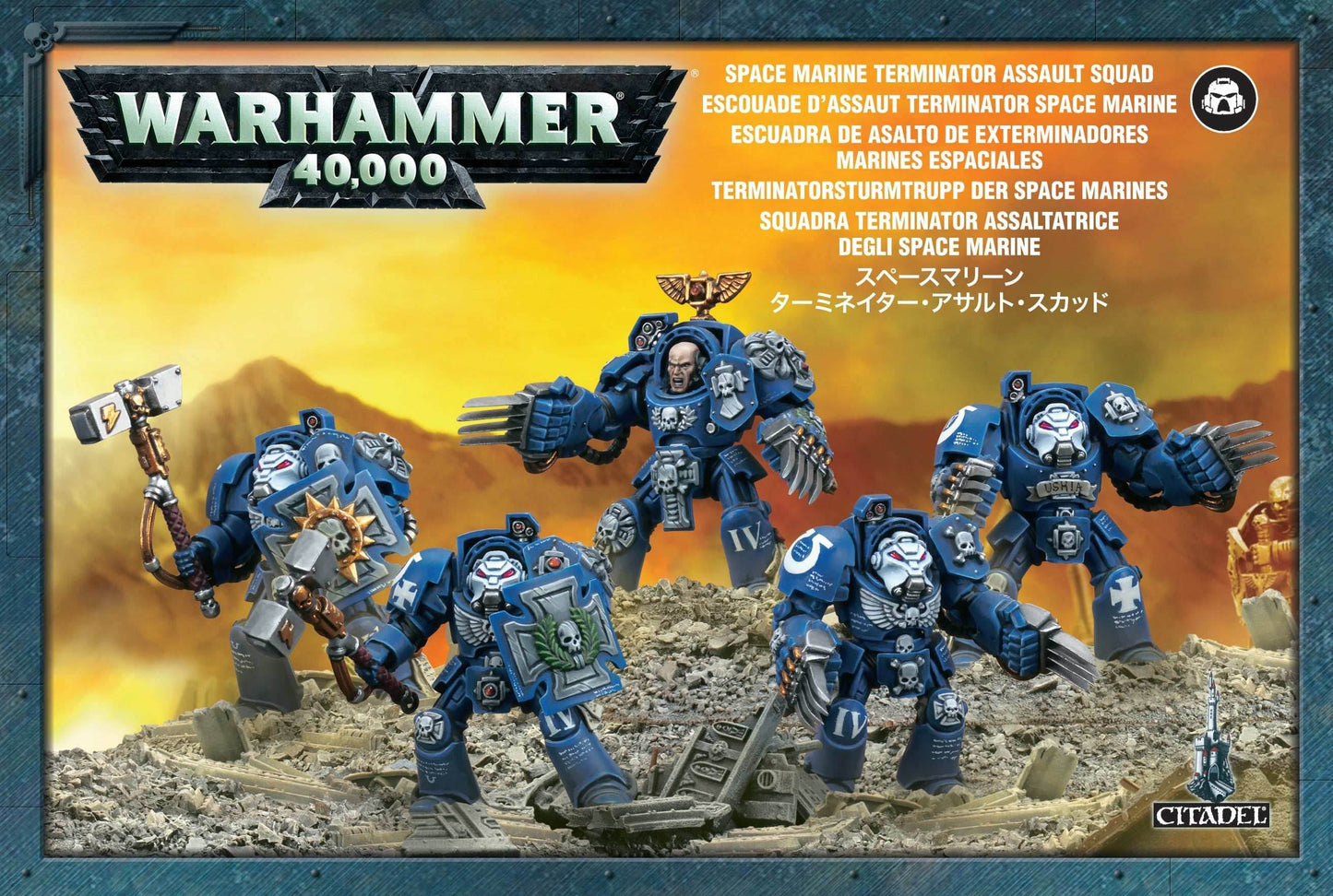 Warhammer 40K: Space Marines - Terminator Assault Squad -