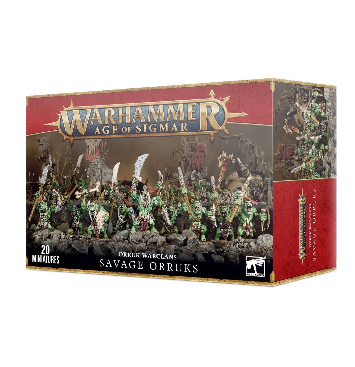 Warhammer: Orruk Warclans - Savage Orruks/Arrowboys/Morboys -