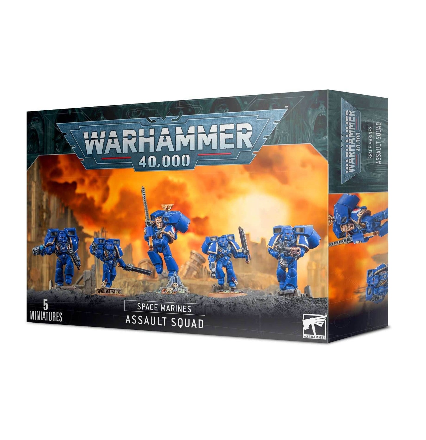 Warhammer 40K: Space Marines - Assault Squad -