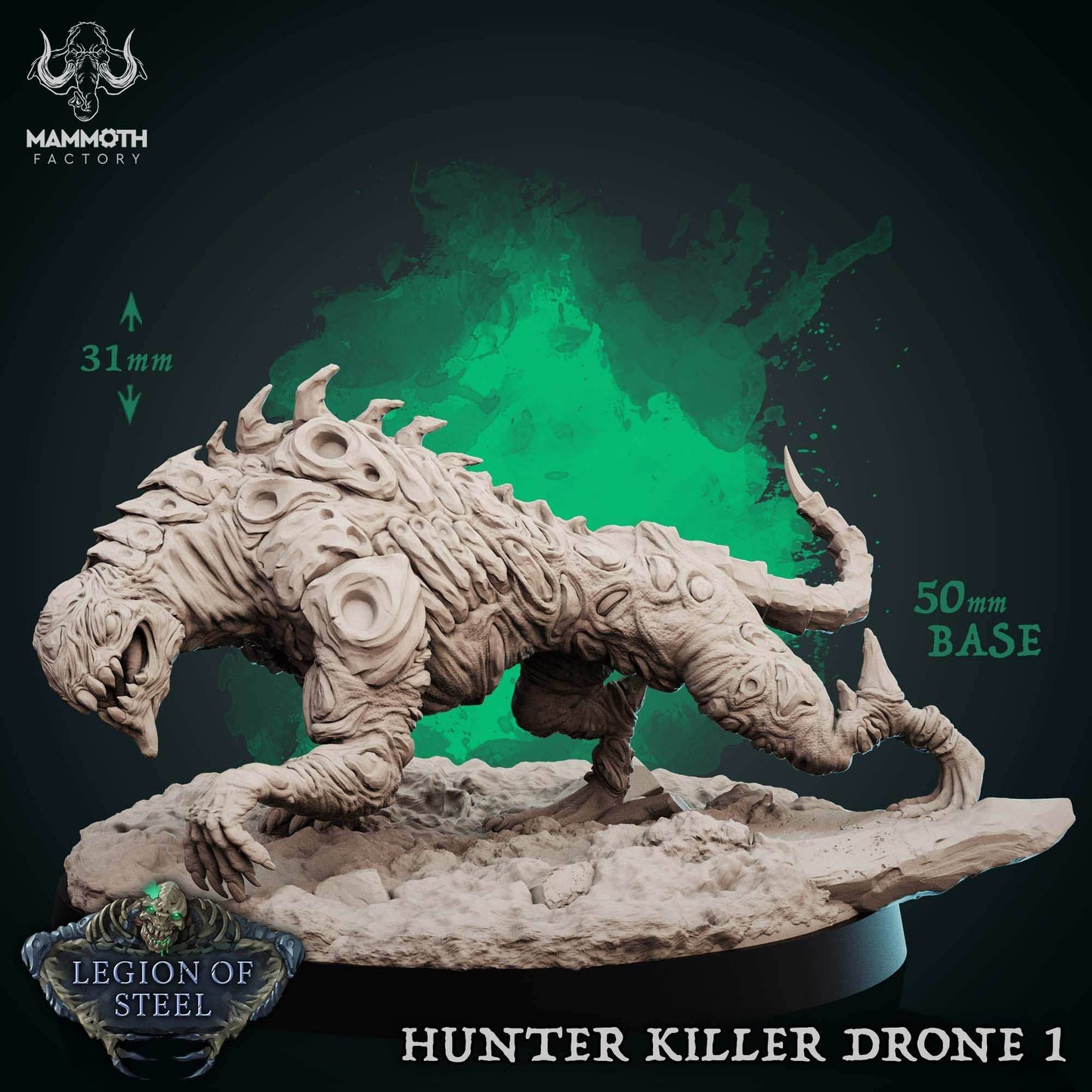 Hunter Killer Drone: Sculpt 1 (Eldritch Mole Rat, Maybe?) -
