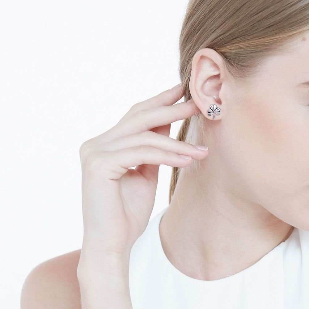 Shamrock Post Earrings -