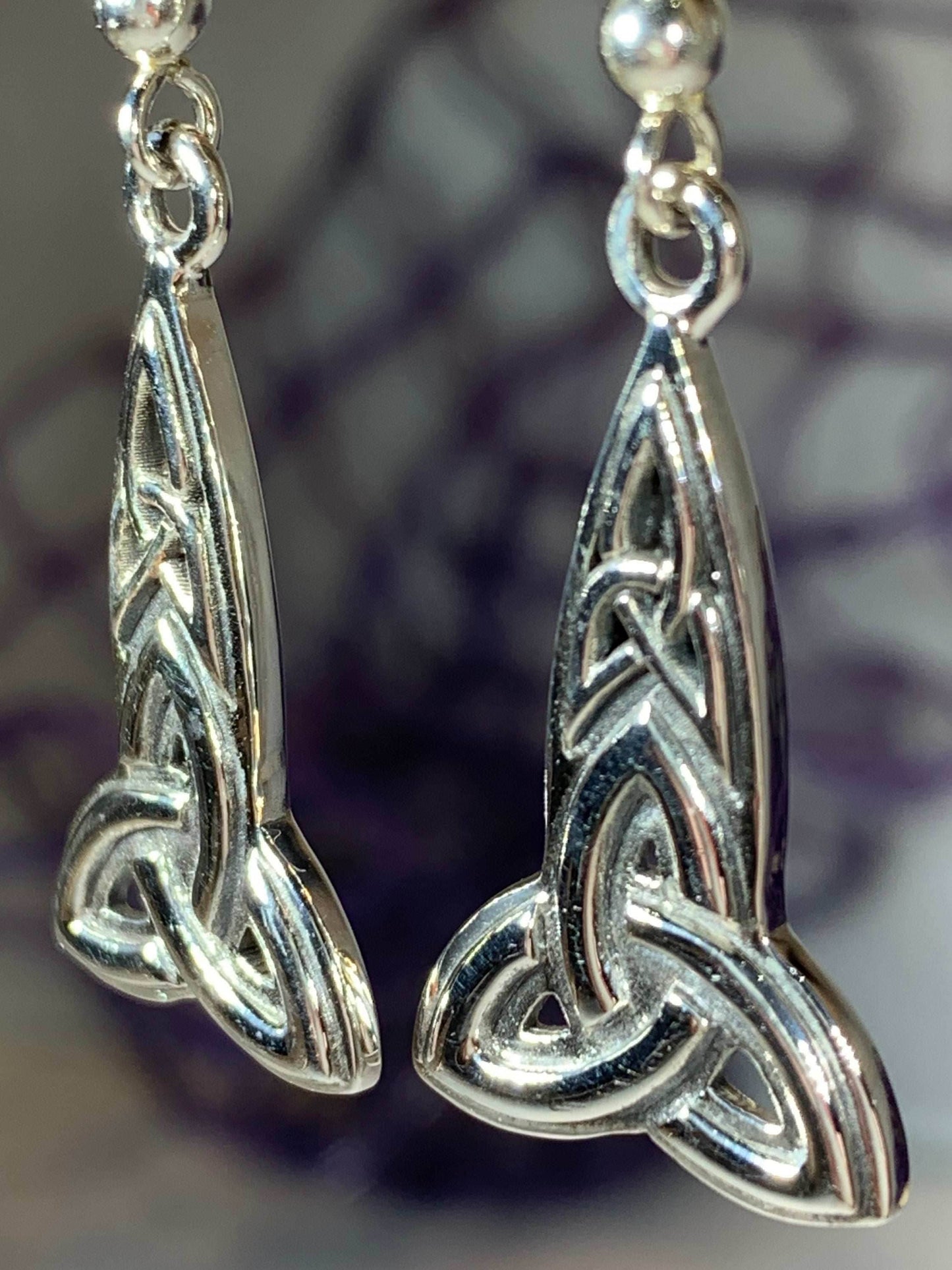 Keelia Trinity Knot Earrings -