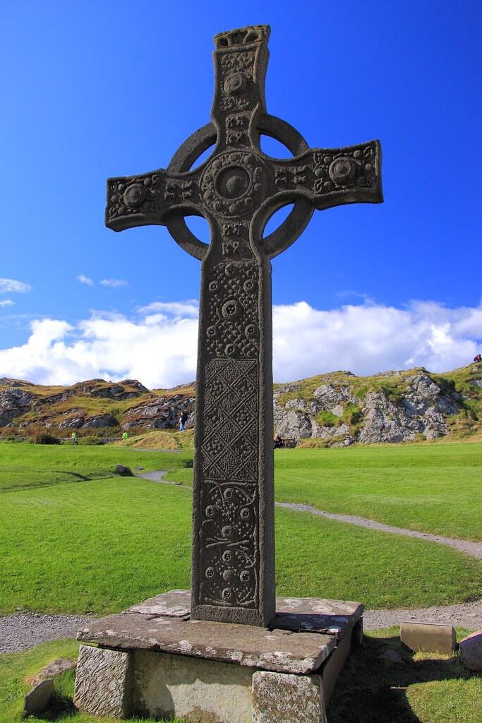 Saint John's Celtic Cross Necklace