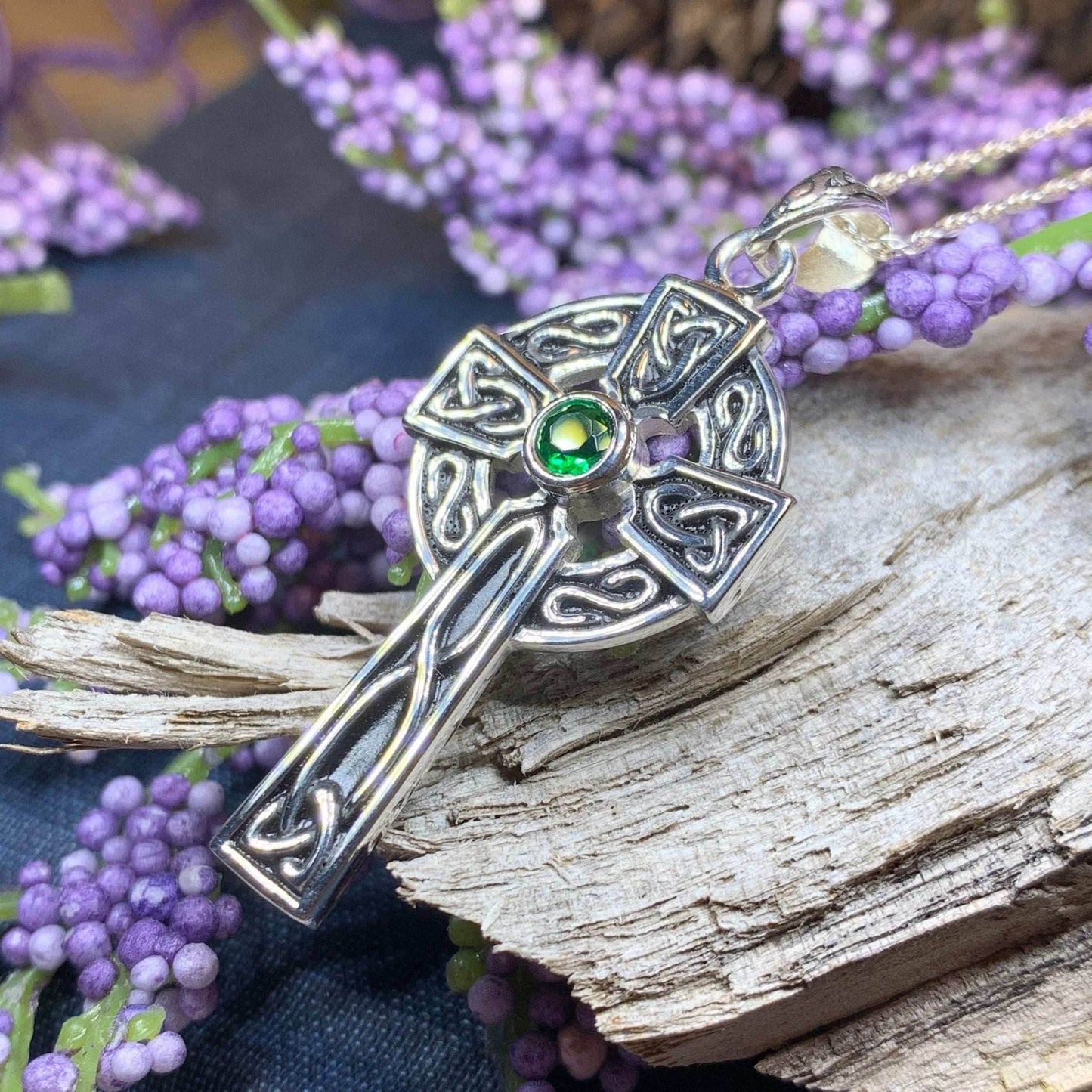 Classic Celtic Cross Necklace - 18
