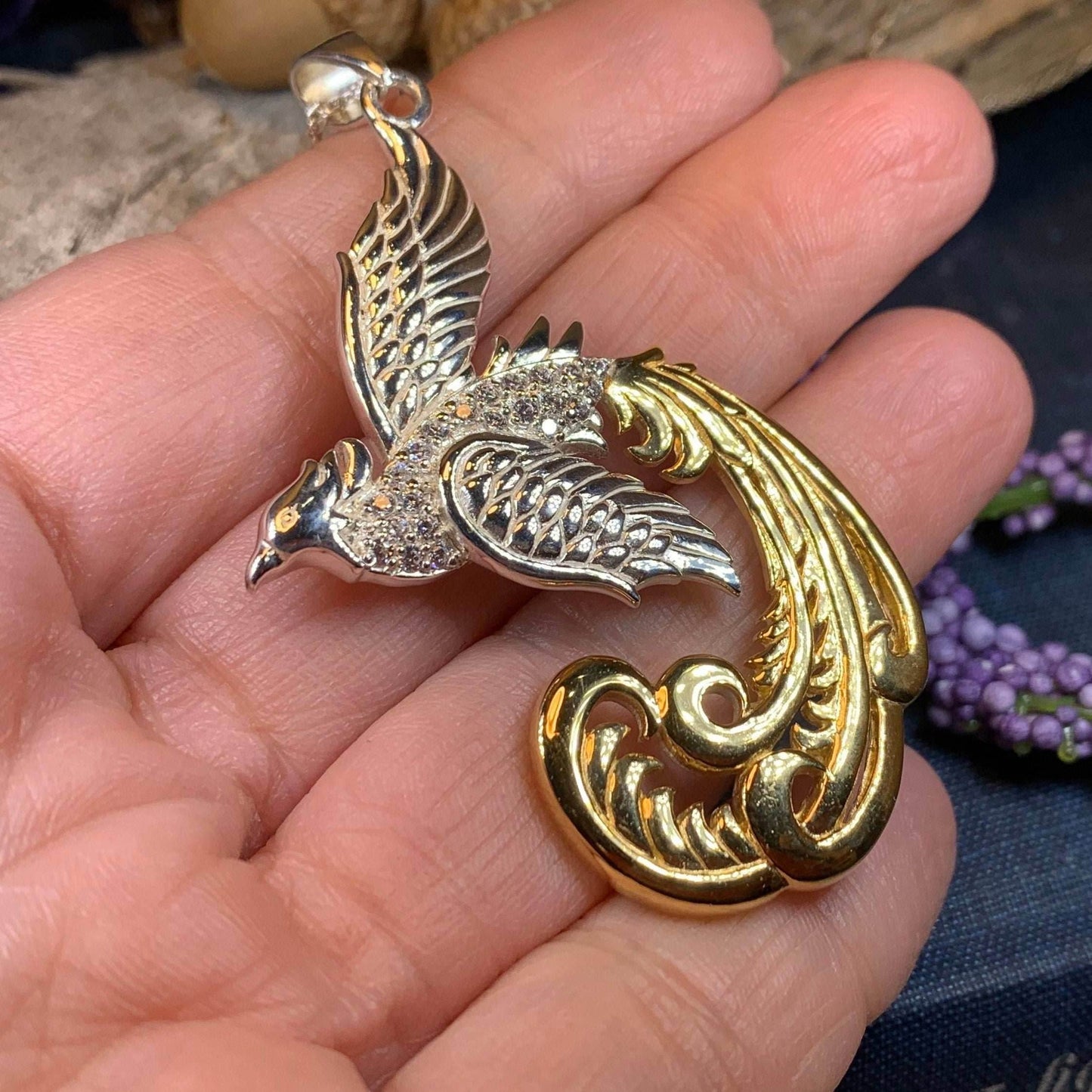 Firesong Phoenix Necklace - 18