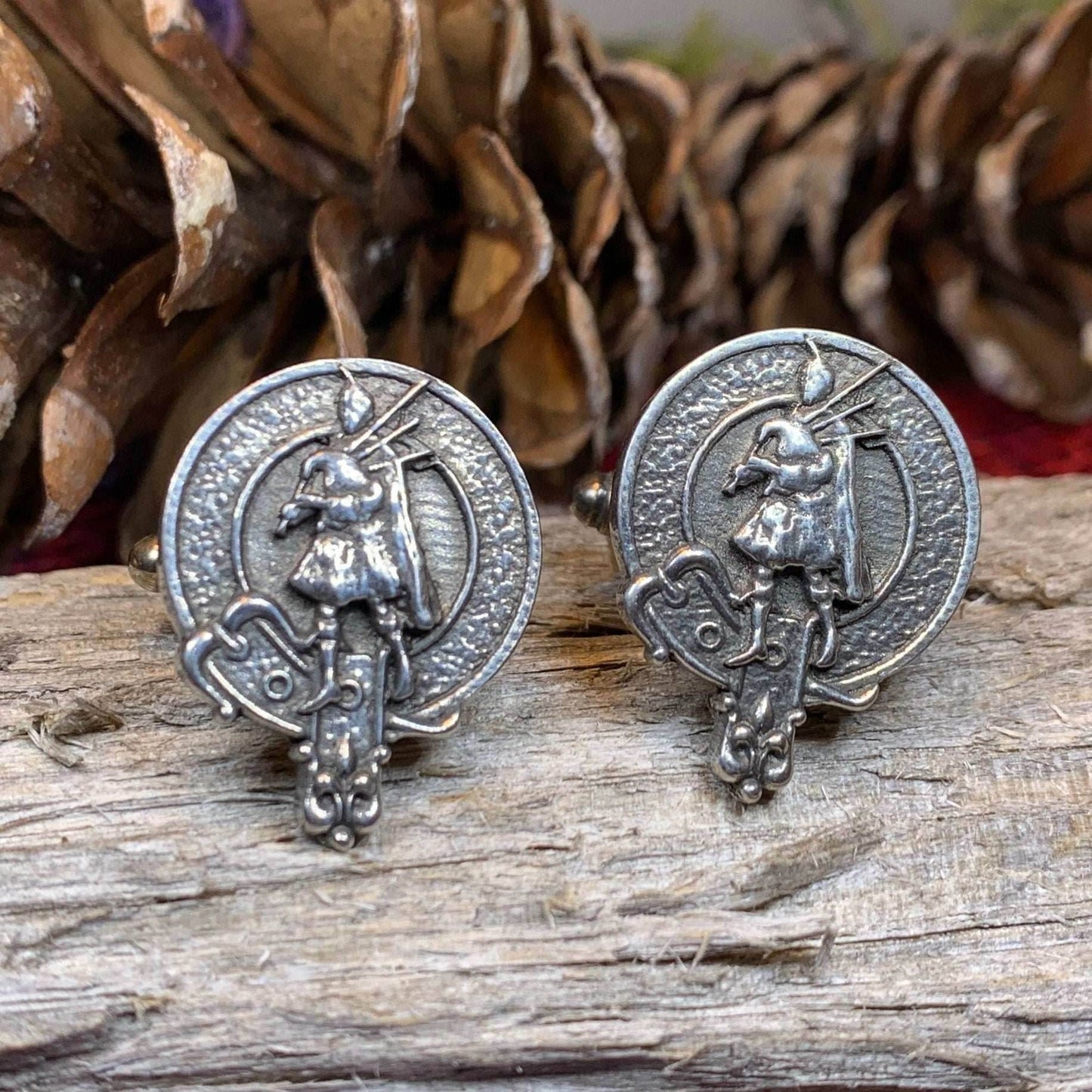 Bagpipes Cuff Links -