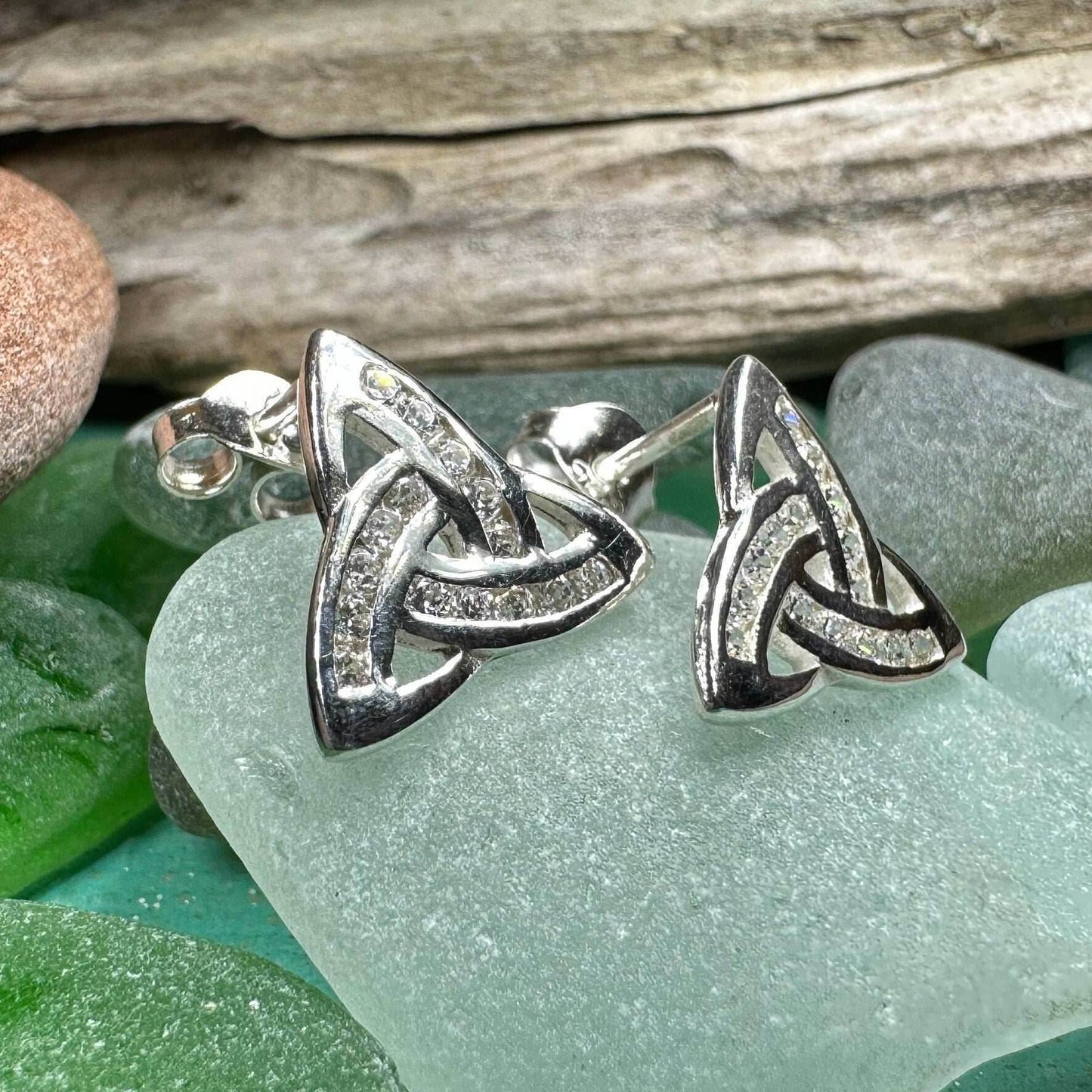 Janene Trinity Knot Earrings -