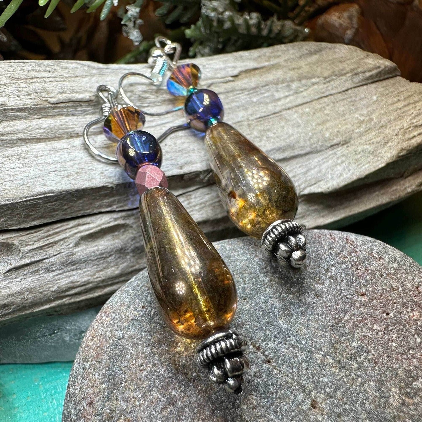 Celtic Twilight Mist Earrings -