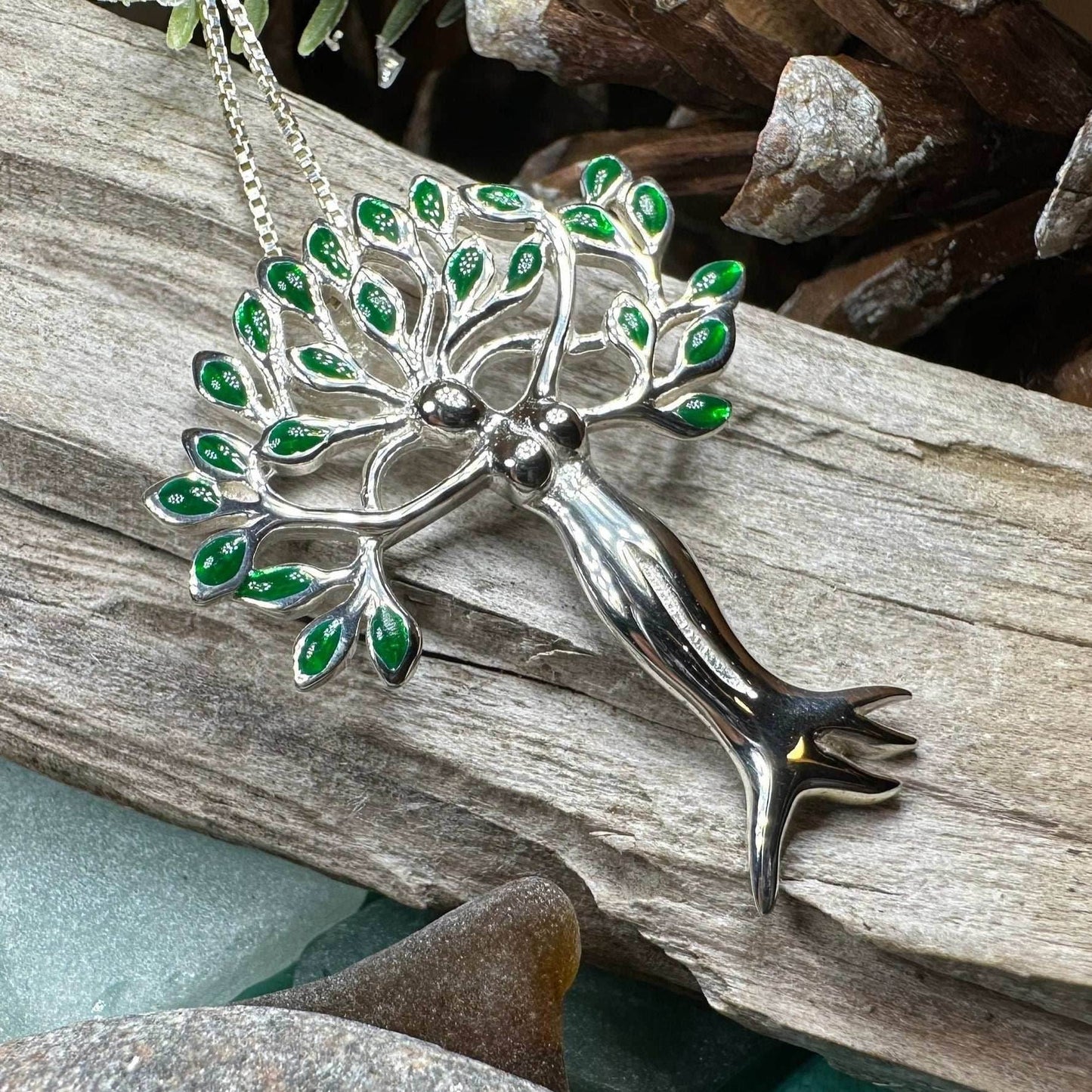 Varden Tree of Life Goddess Necklace - 18