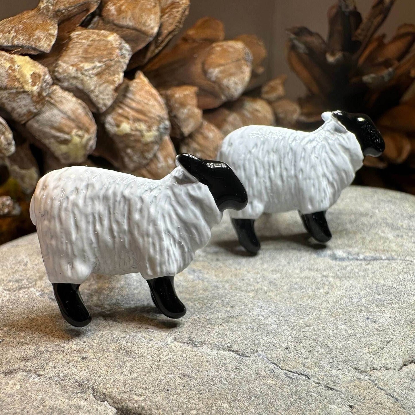 Wooly Sheep Cuff Links -