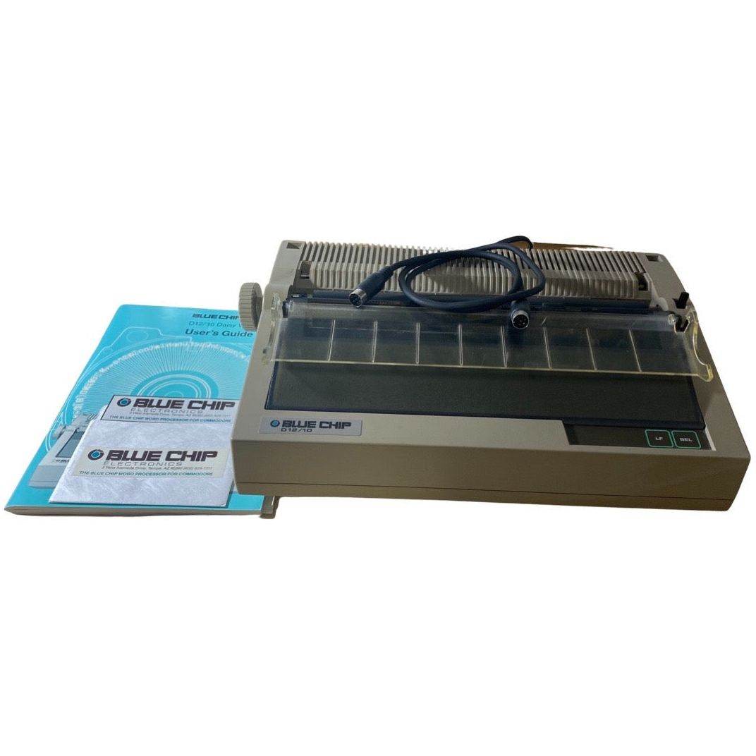 Blue Chip Word Processing Printer for Commodore 64 or 128 or VIC-20 -