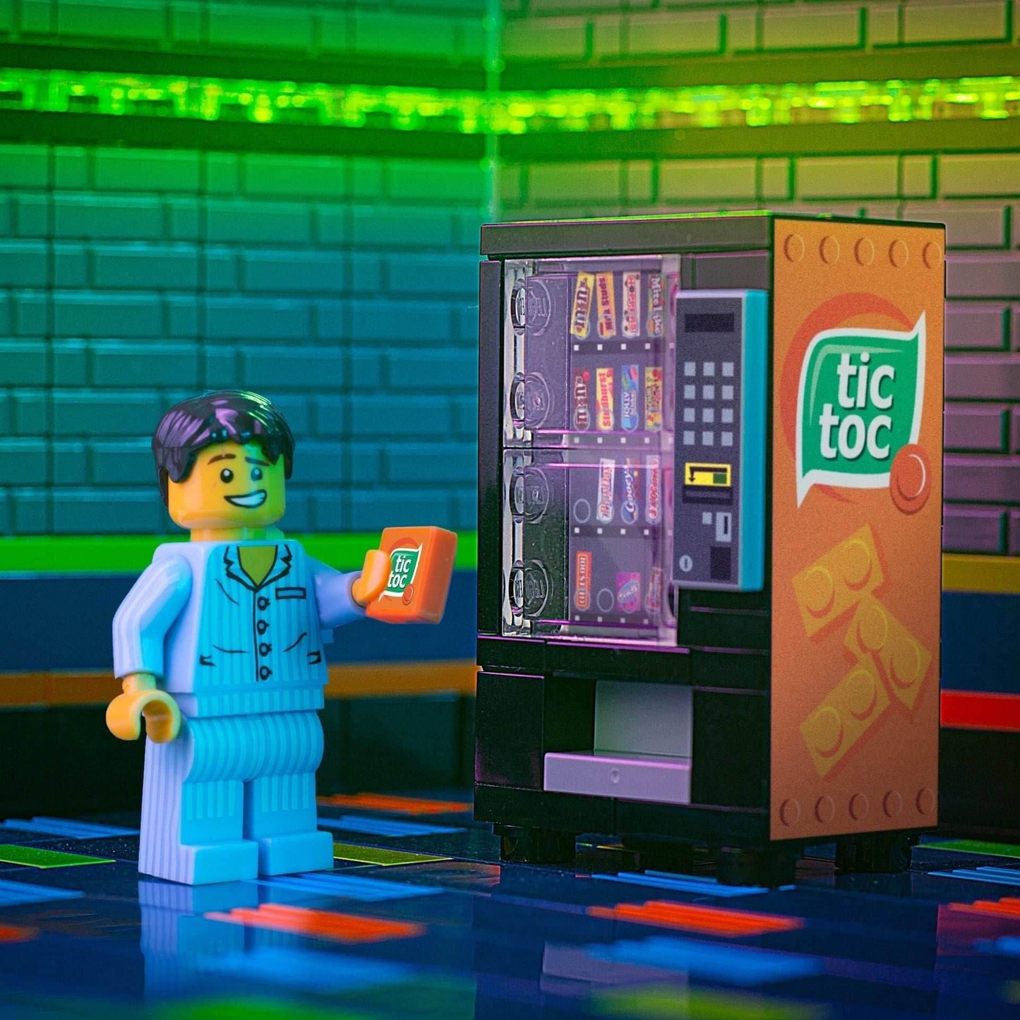 Tic Toc - B3 Customs Candy Vending Machine -