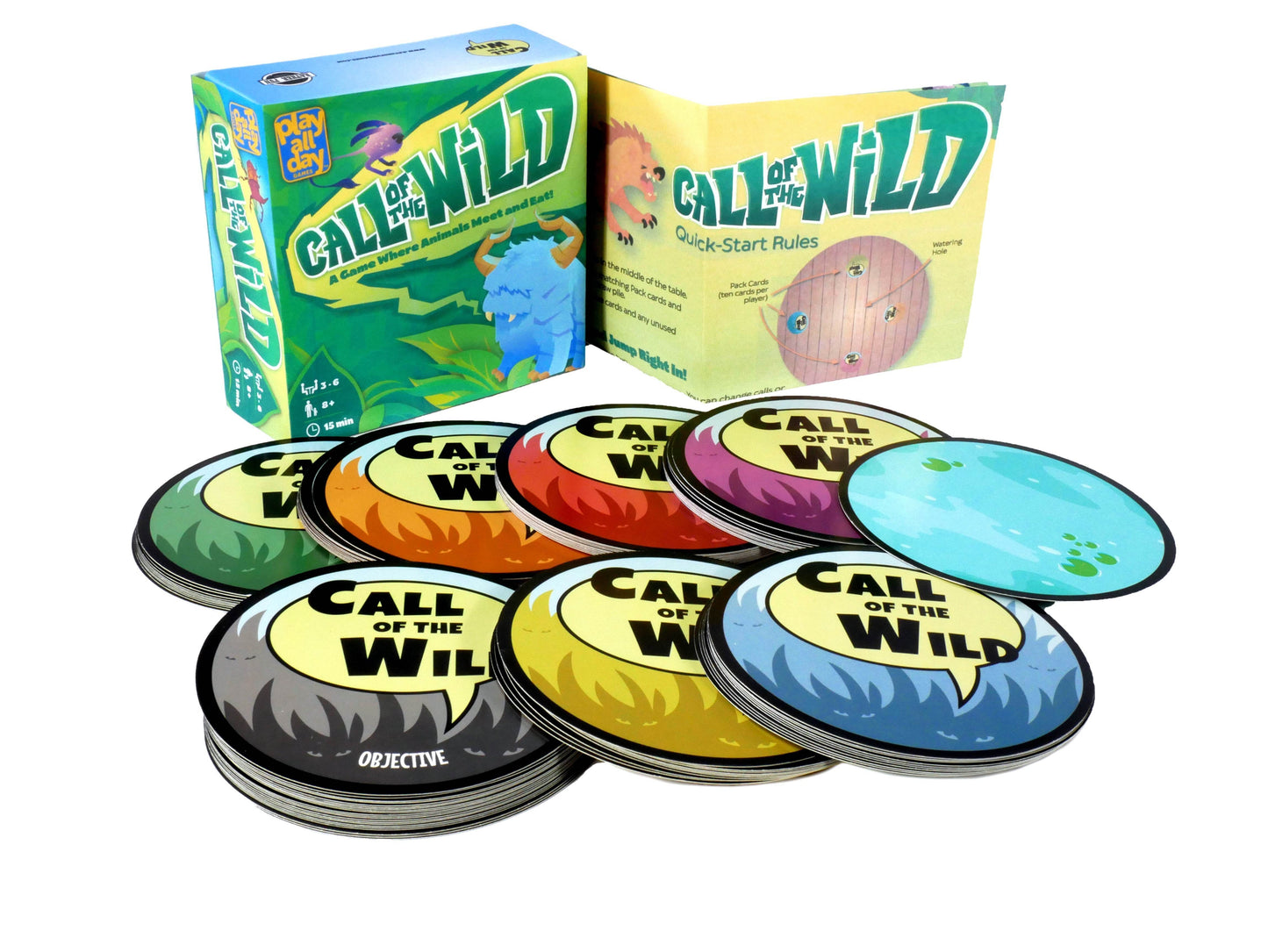 Call of the Wild Card Game by Play All Day Games -