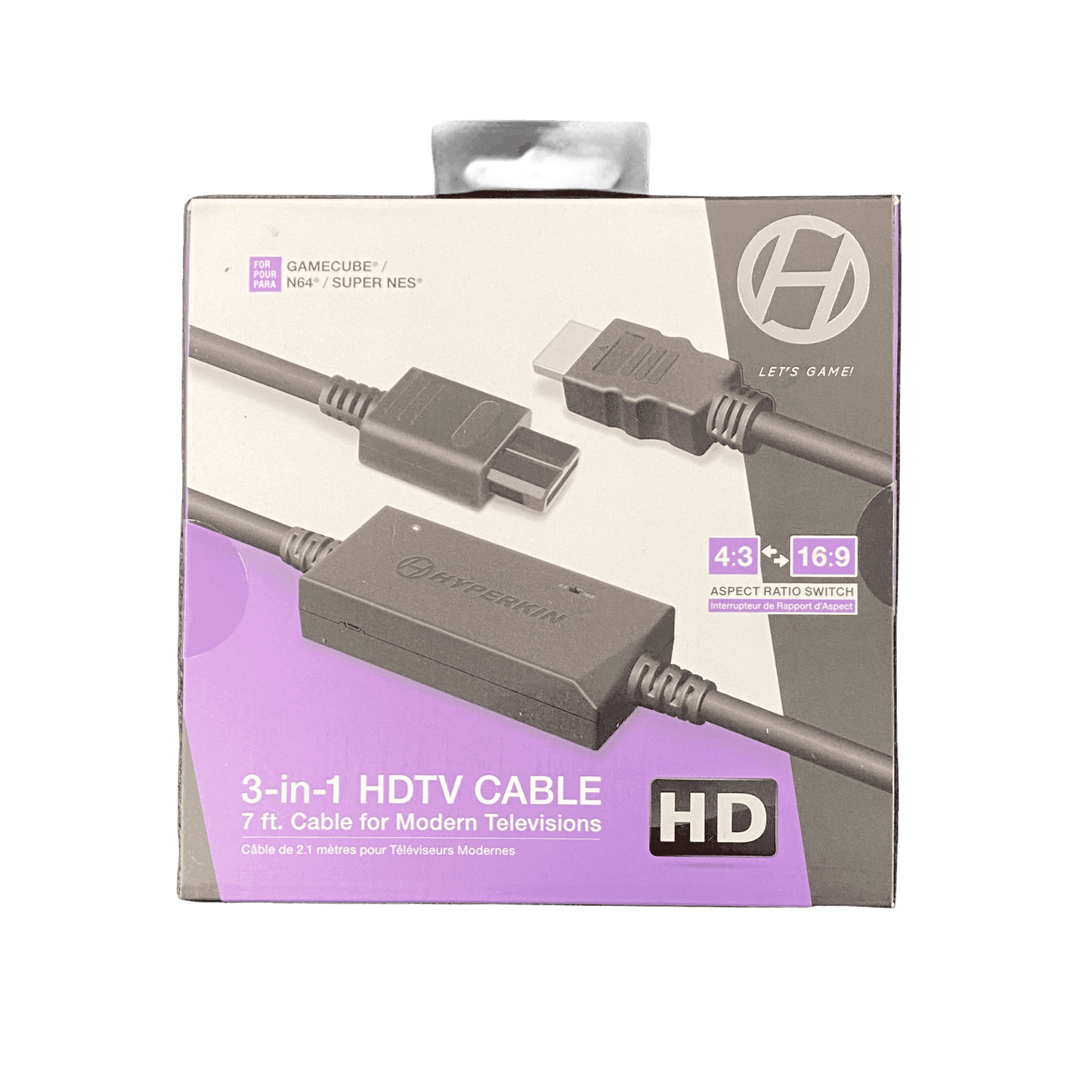 HDMI Adapter Cable for SNES/N64/Gamecube | New -