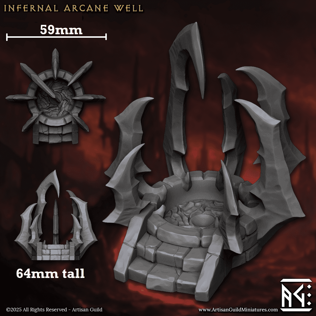 Infernal Arcane Well (Terrain) -