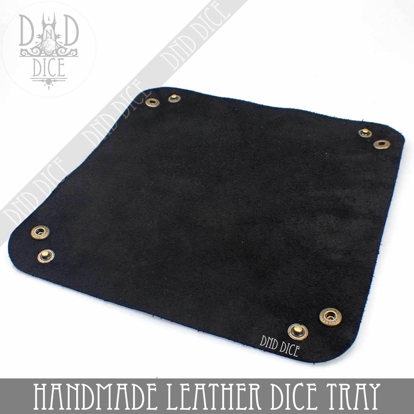 Italian Leather Dice Tray (Handmade) -