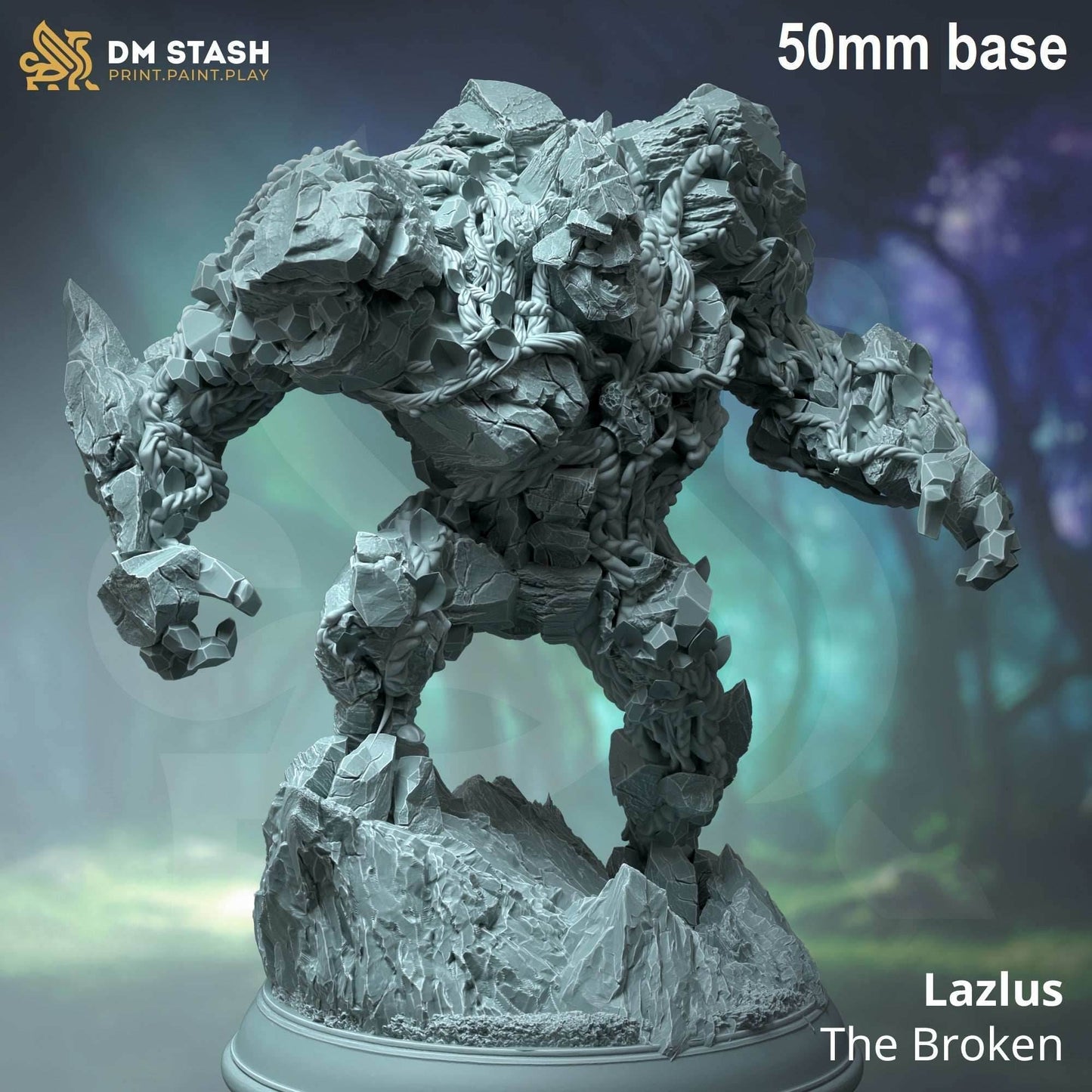 Lazlus, the Broken (Rock Golem) -