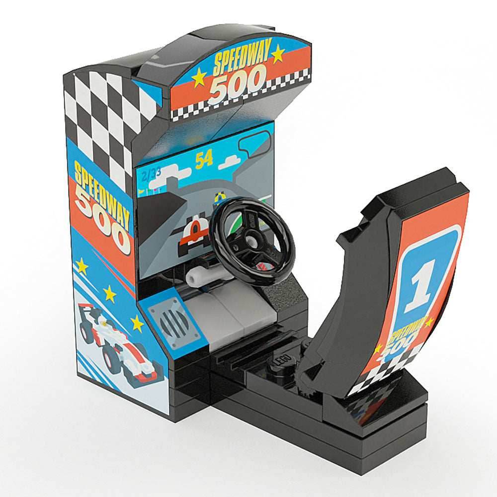 Speedway 500 - B3 Customs Arcade Racing Game -