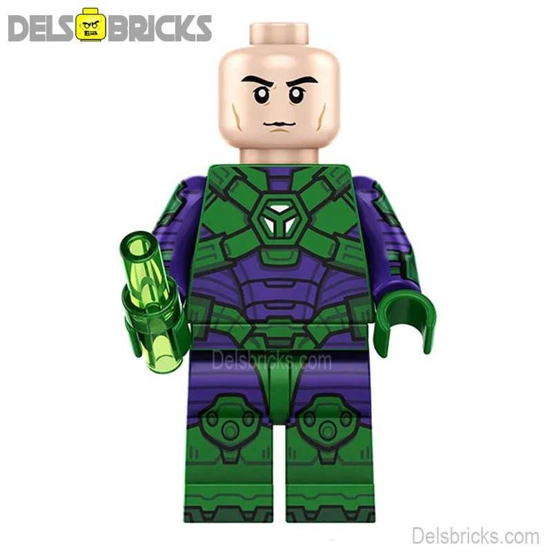Lex Luthor from Superman 2025 Movie Lego Minifigures Custom Toys -