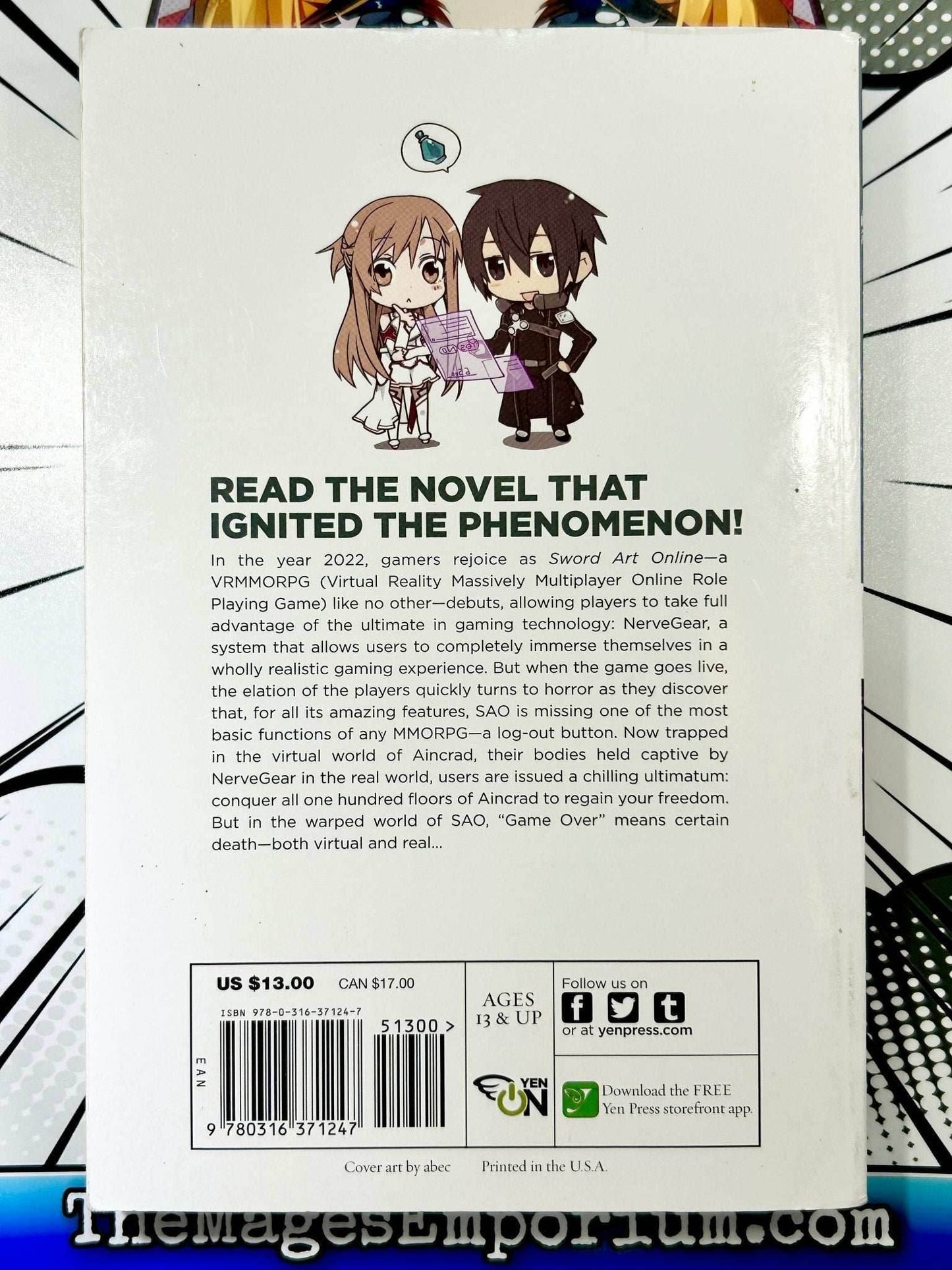Sword Art Online Aincrad Vol 1 -