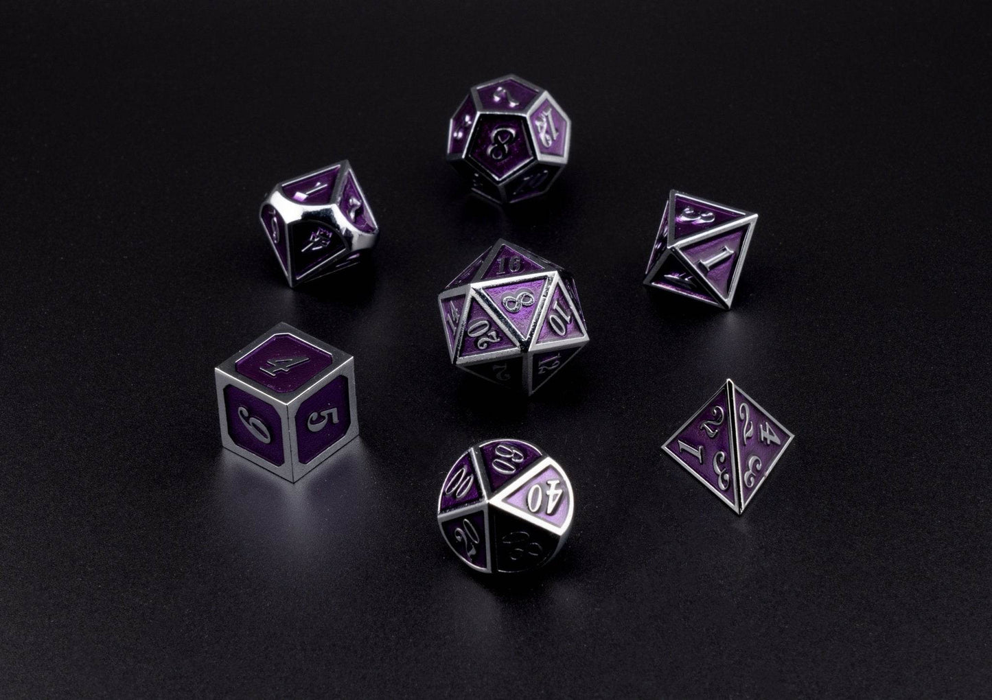 Lunar Wisteria Dice Set -