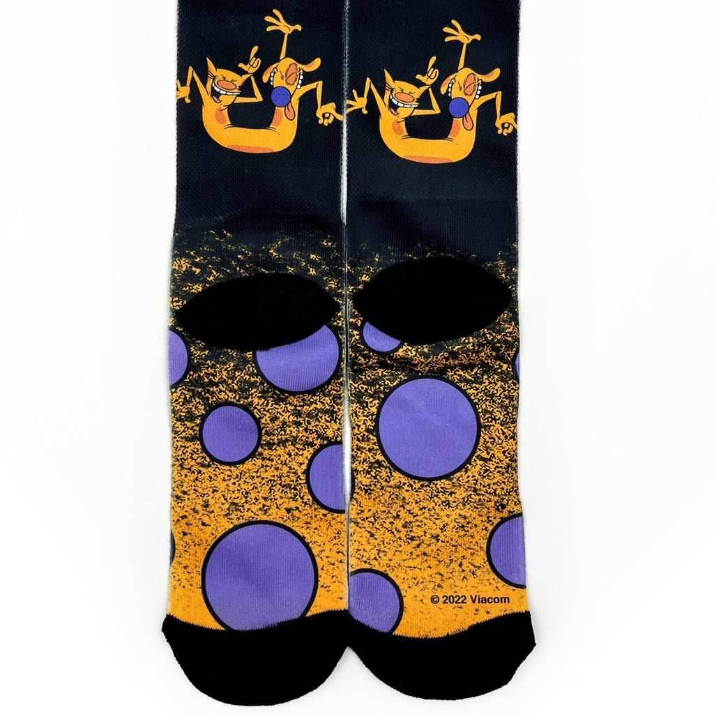 Odd Sox CatDog Crew Socks -