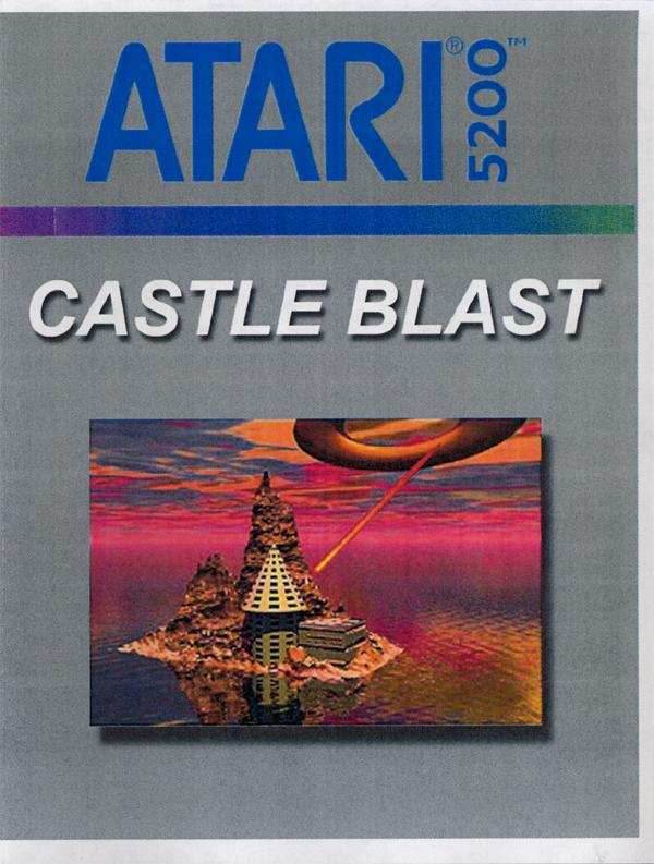 Castle Blast (Atari 5200) - Game Manual Only