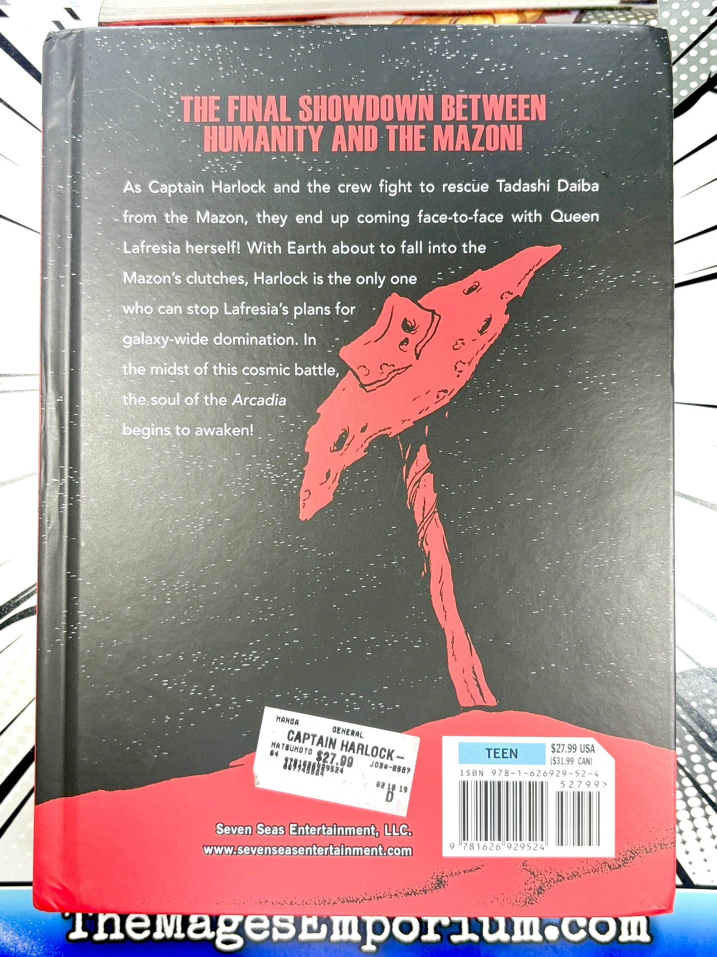 Captain Harlock Vol 3 Hardcover -