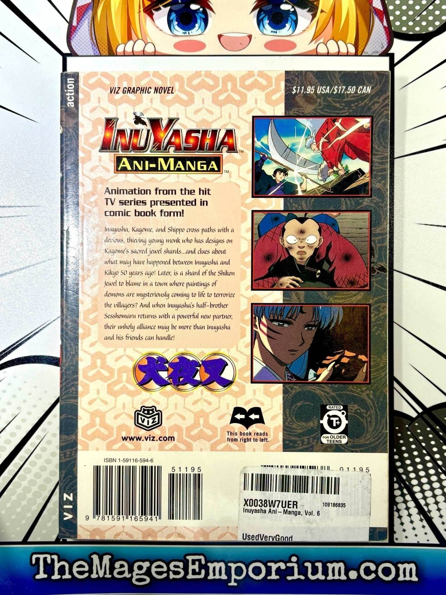 InuYasha Ani-Manga Vol 6 -