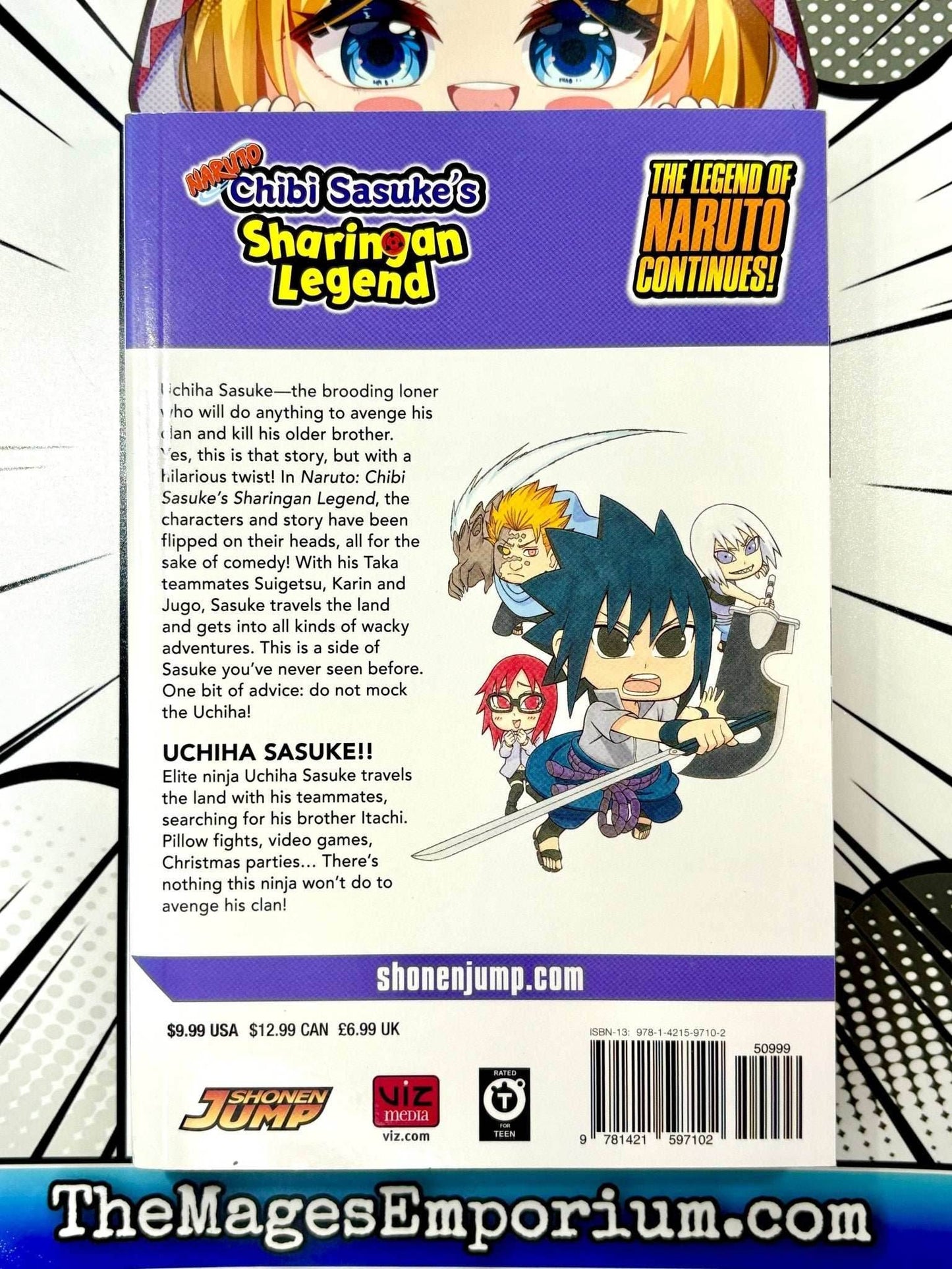 Naruto Chibi Sasuke's Sharingan Legend Vol 1 -