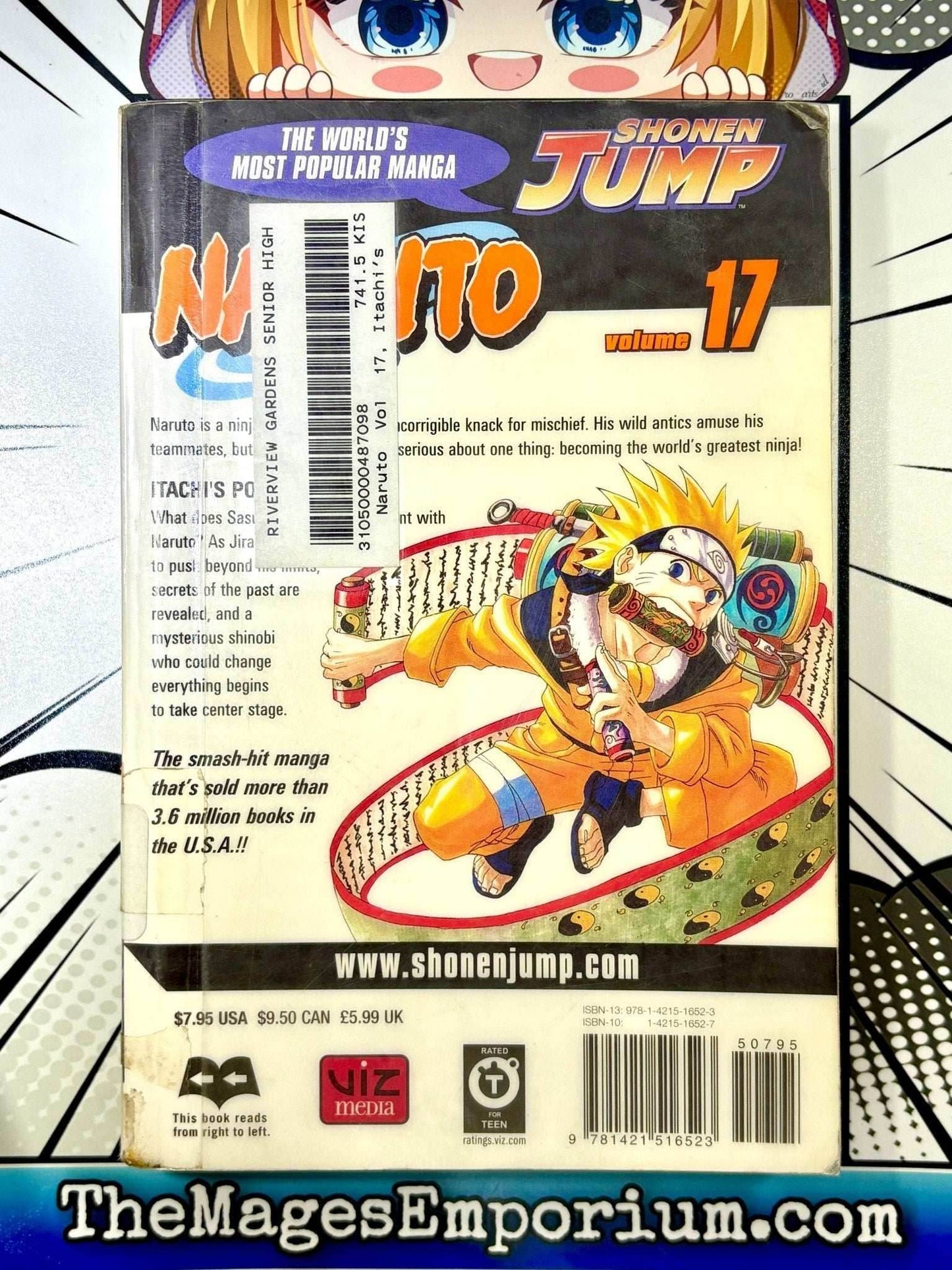 Naruto Vol 17 Ex Library -
