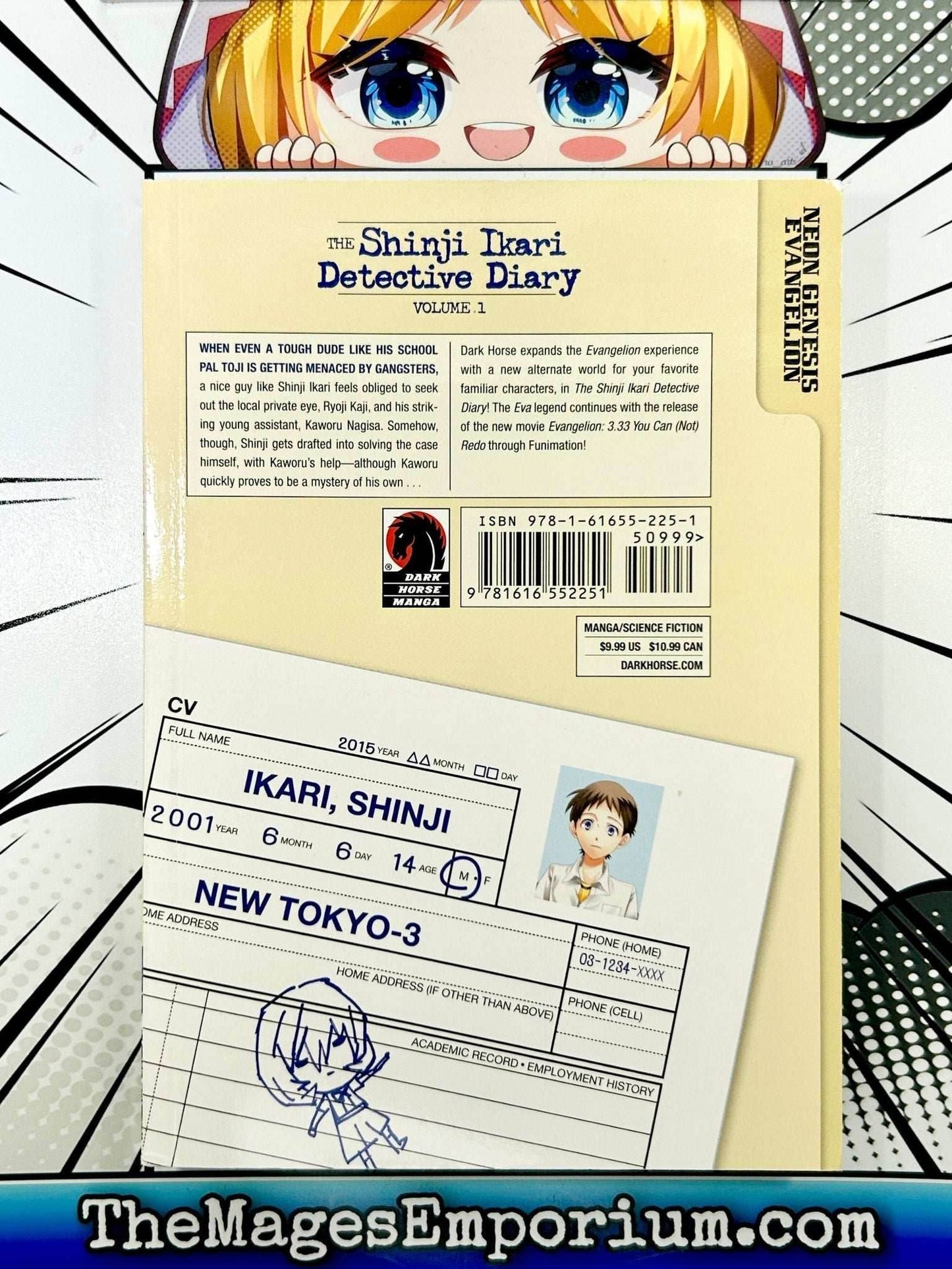 Neon Genesis Evangelion The Shinji Ikari Detective Diary Vol 1 -