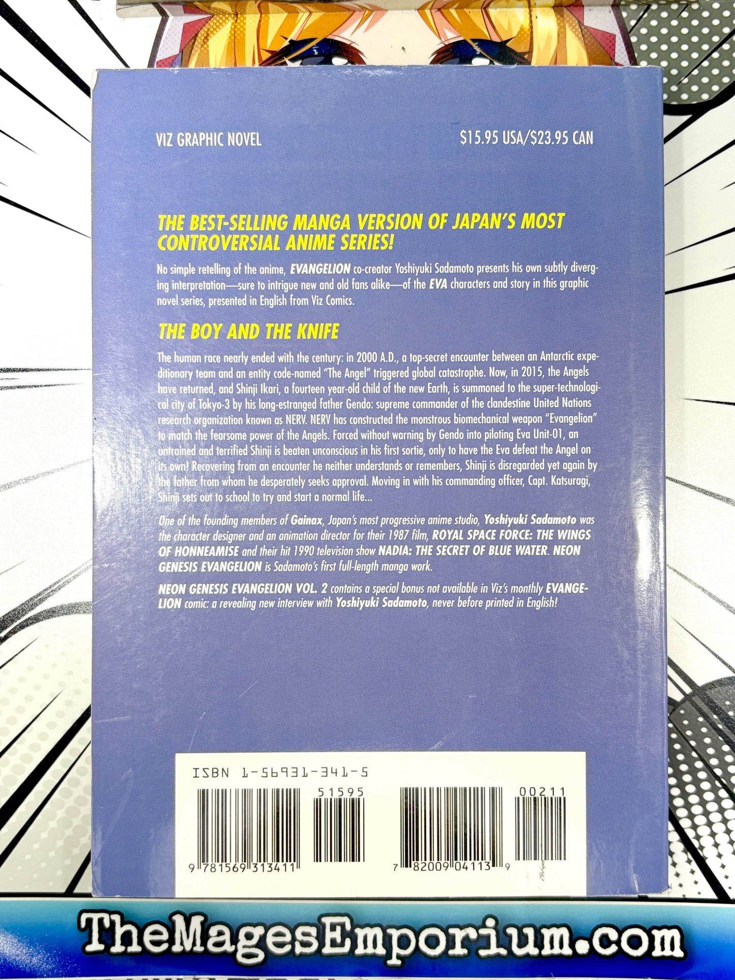 Neon Genesis Evangelion Vol 2 Oversized -