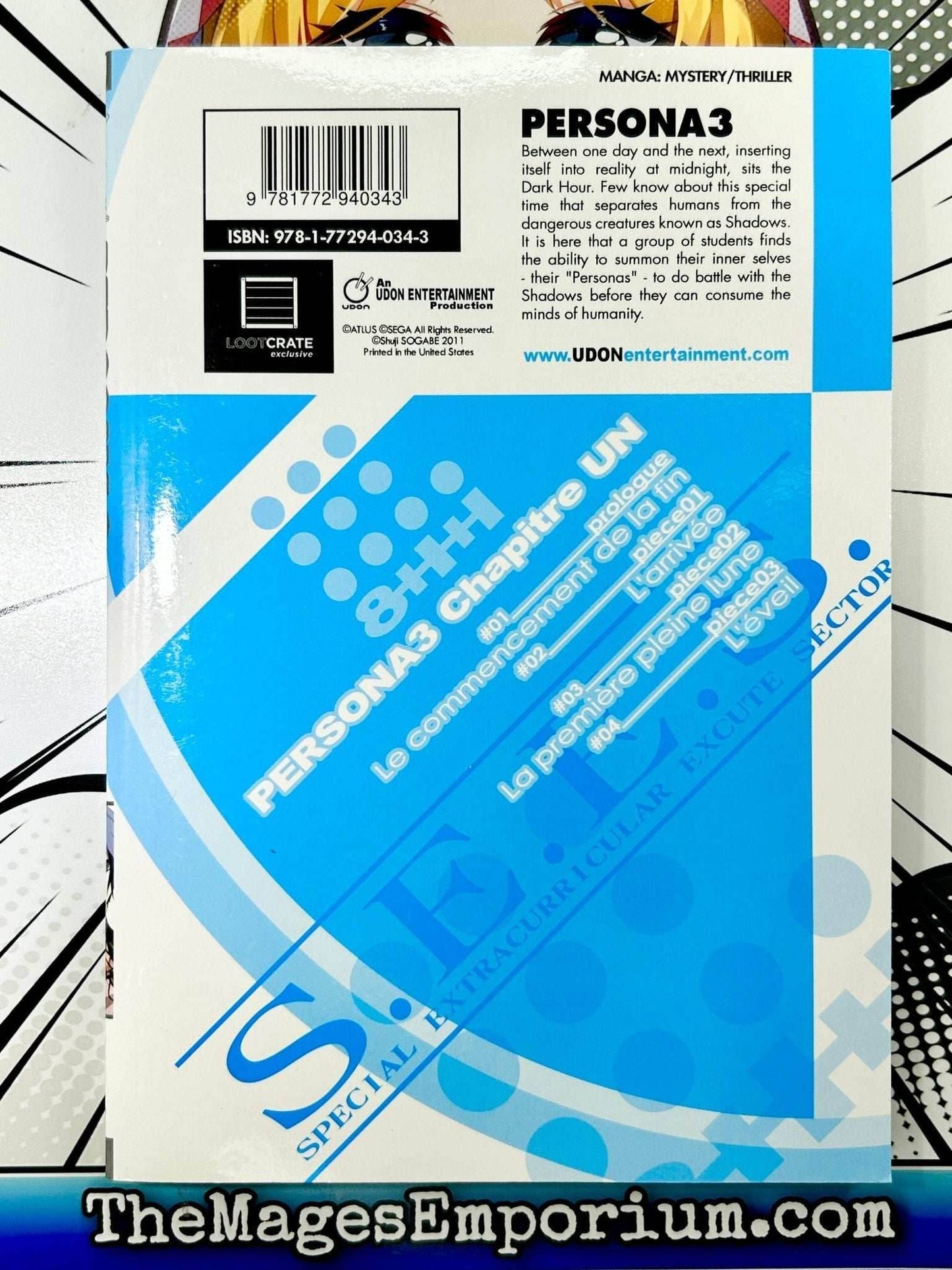Persona 3 Vol 1 Lootcrate Exclusive -