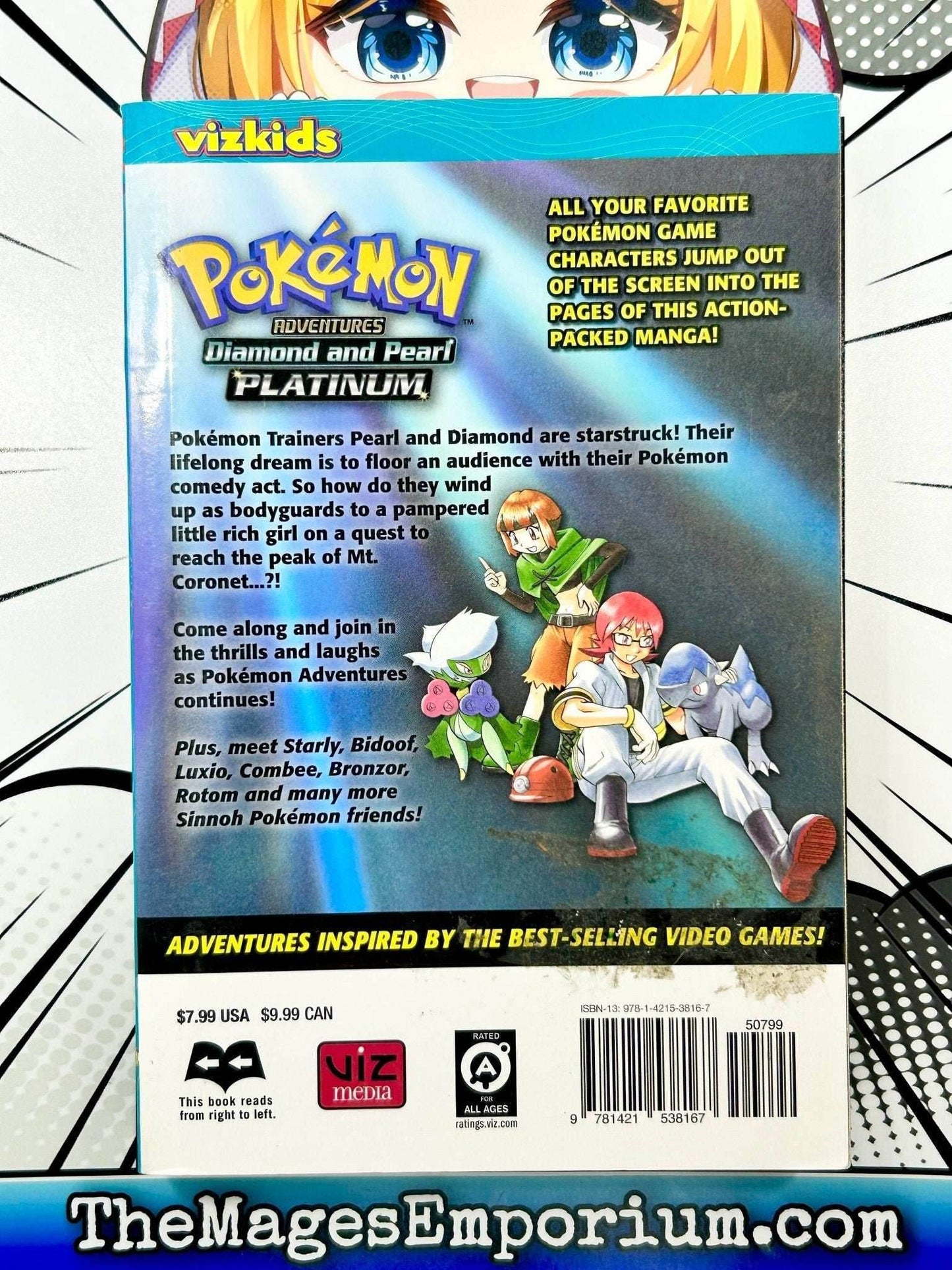 Pokemon Adventure Diamond and Pearl Platinum Vol 1 -