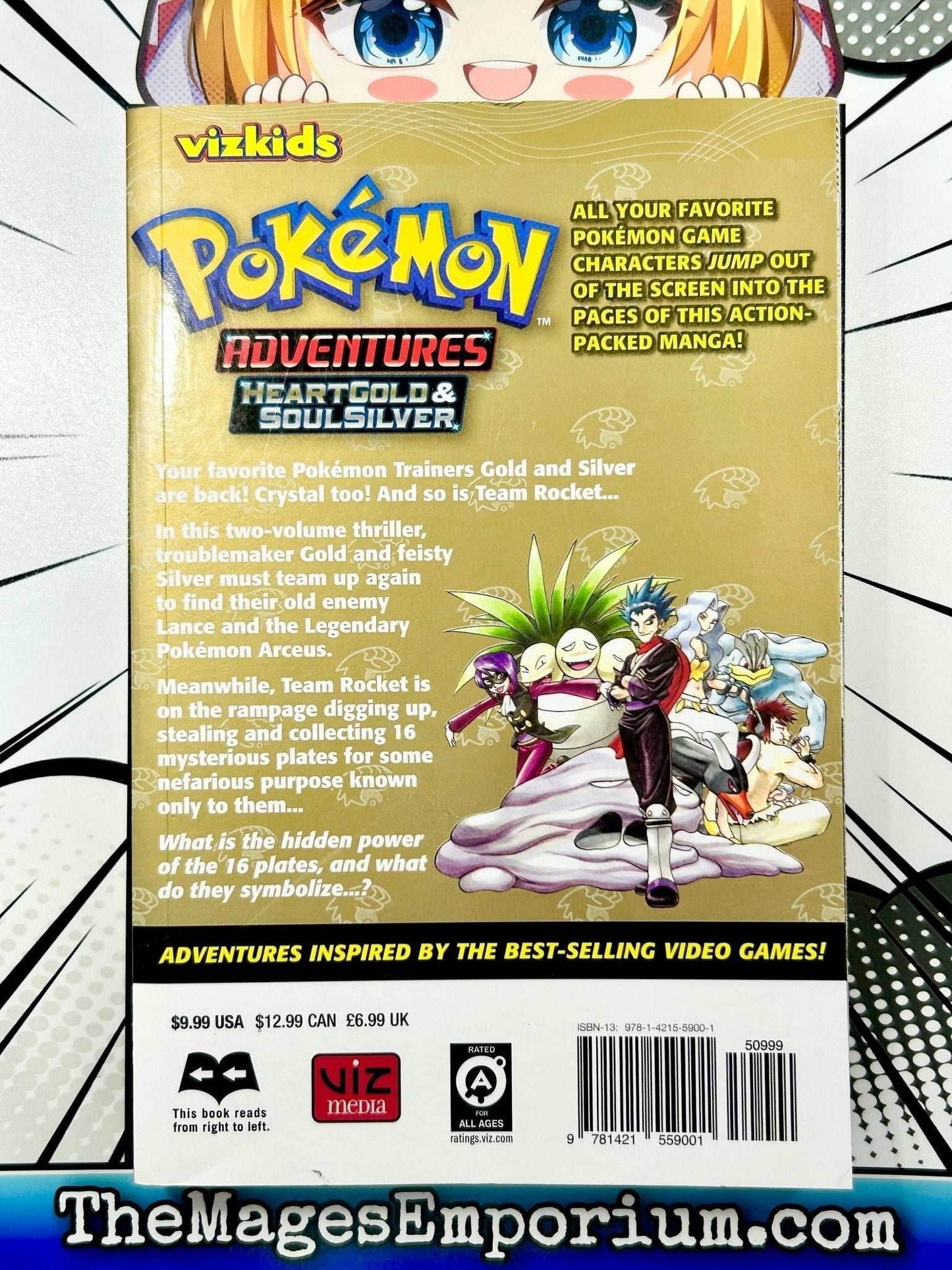 Pokemon Adventures Heart Gold and Soul Silver Vol 1 -