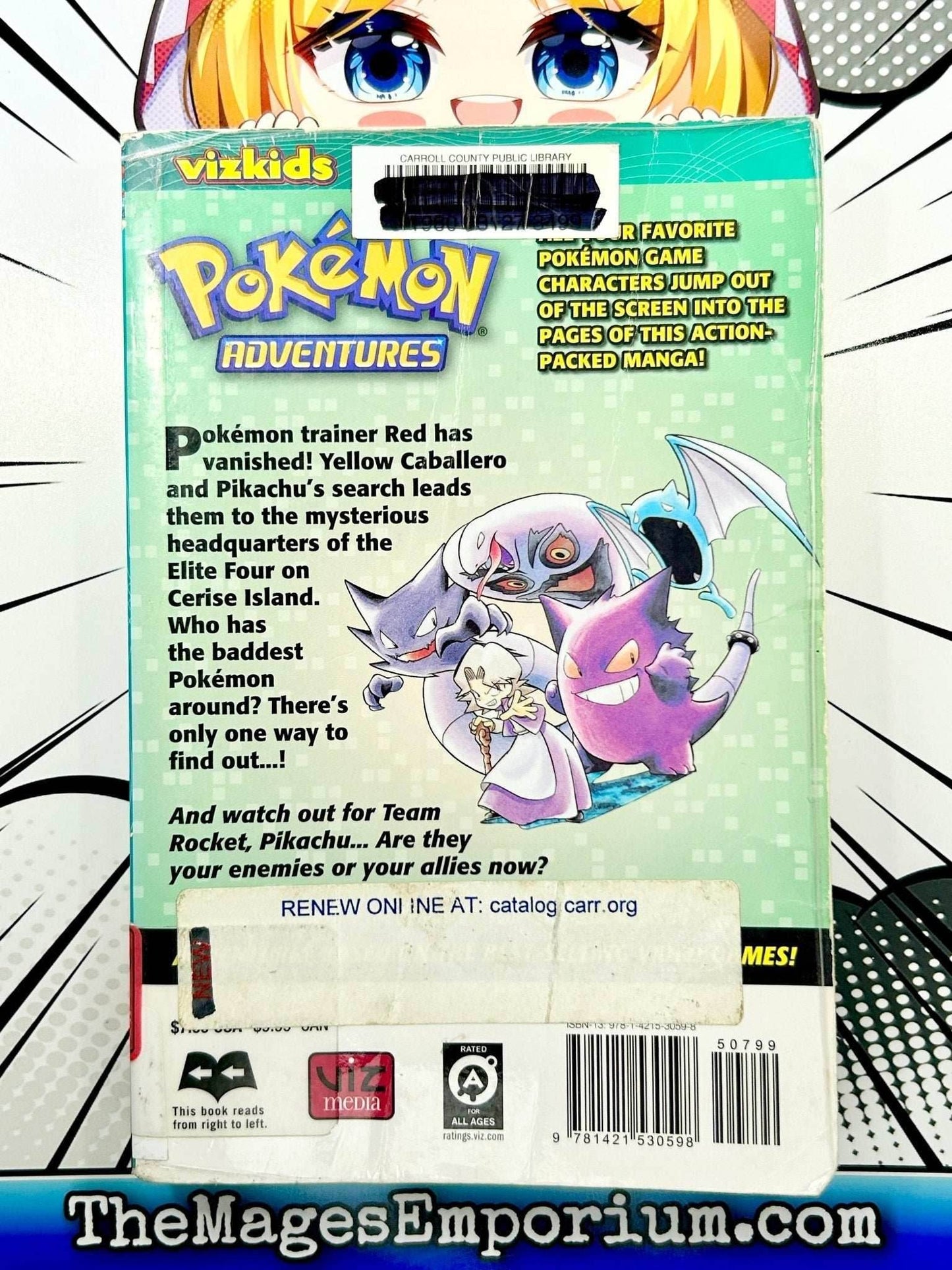 Pokemon Adventures Vol 6 Ex Library -