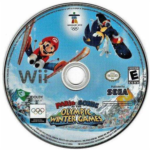 Mario And Sonic At The Olympic Winter Games - Wii -