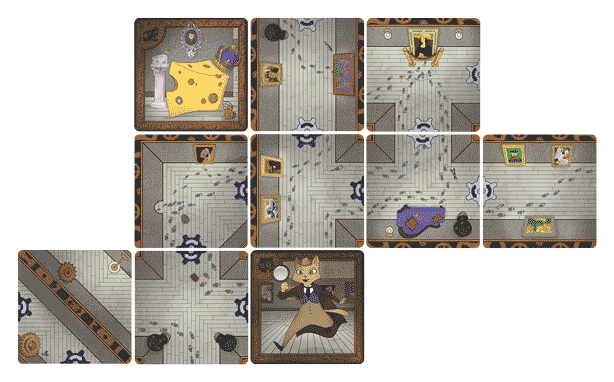 Mouse Cheese Cat Cucumber -