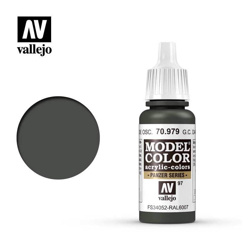 Model Color: German Camouflage Dark Green No2 (17ml) -