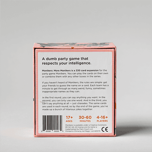 Monikers: More Monikers Expansion -